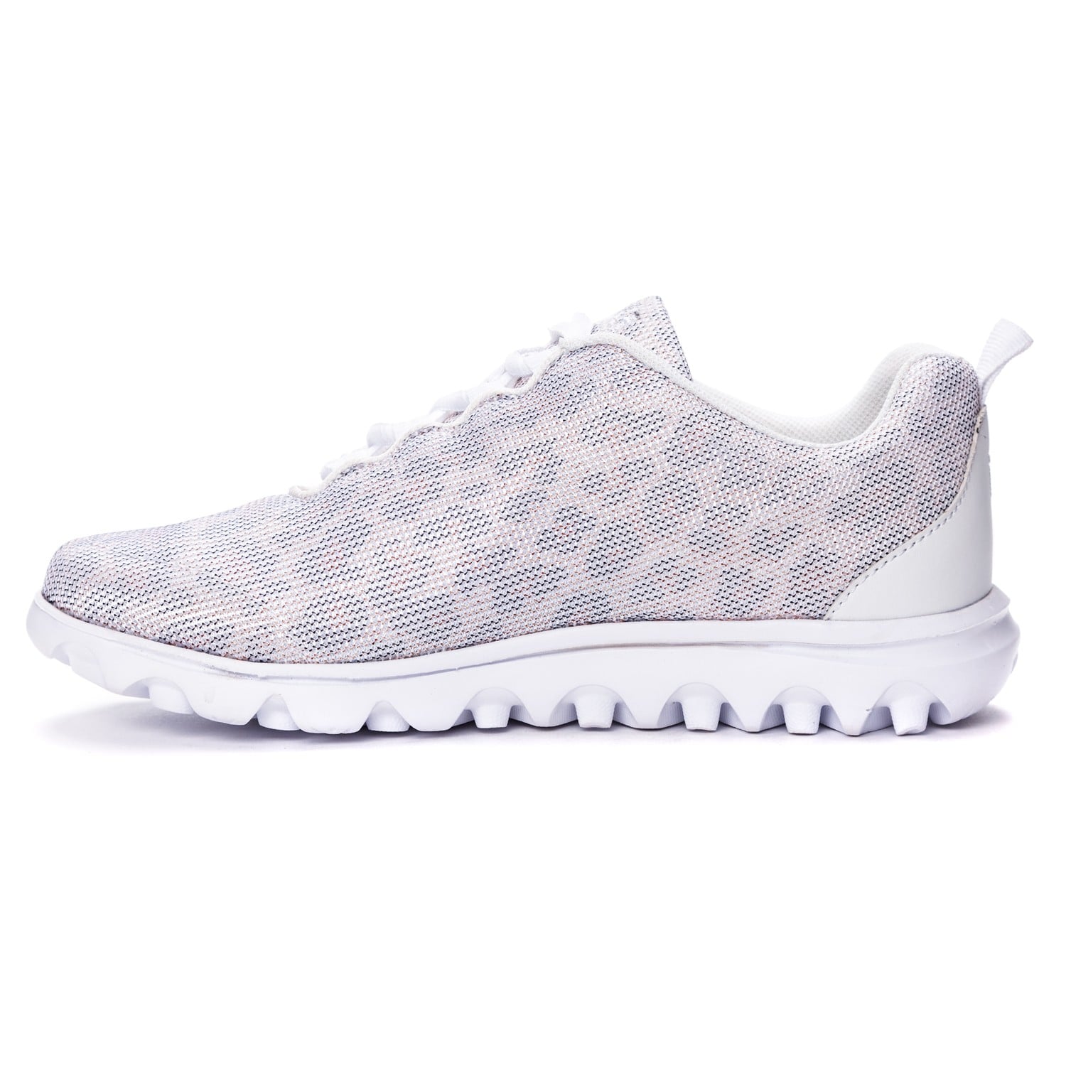 Propet Women's TravelActiv Safari Sneakers - White - Instep Side