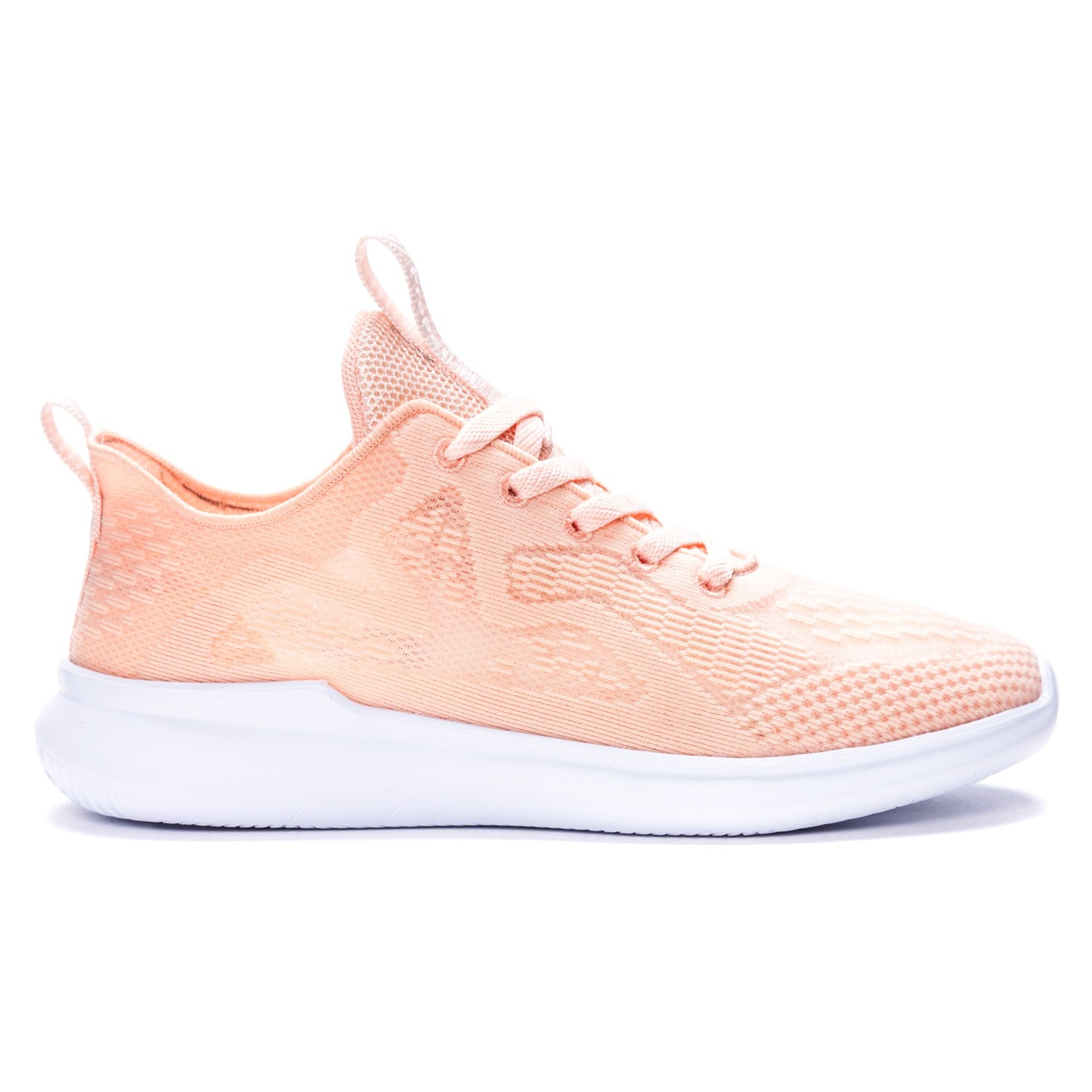 Propet Women's TravelBound Spright Sneakers - Peach Mousse - Outer Side