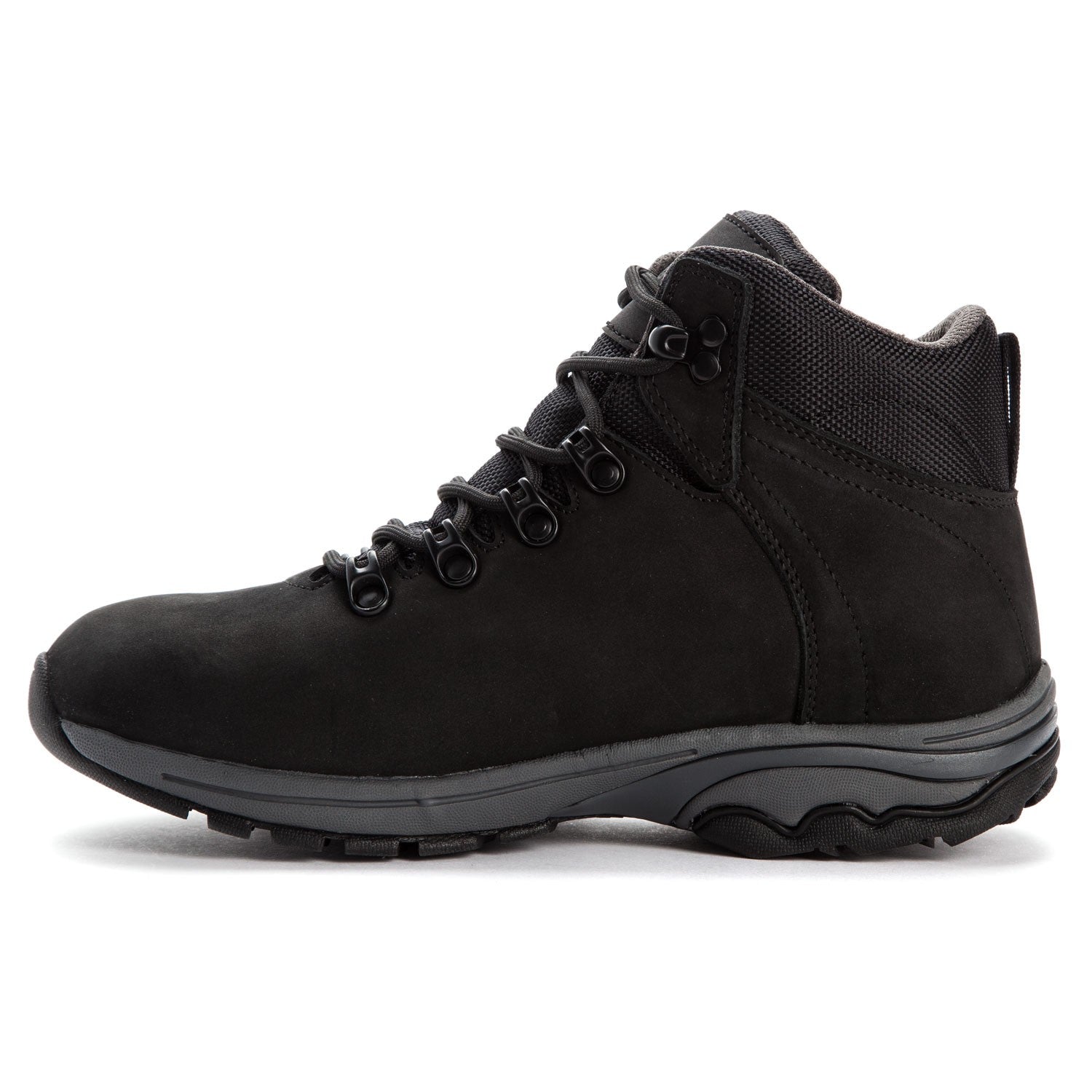 Propet Pia Women's Lace Up Boots - Black - Instep Side