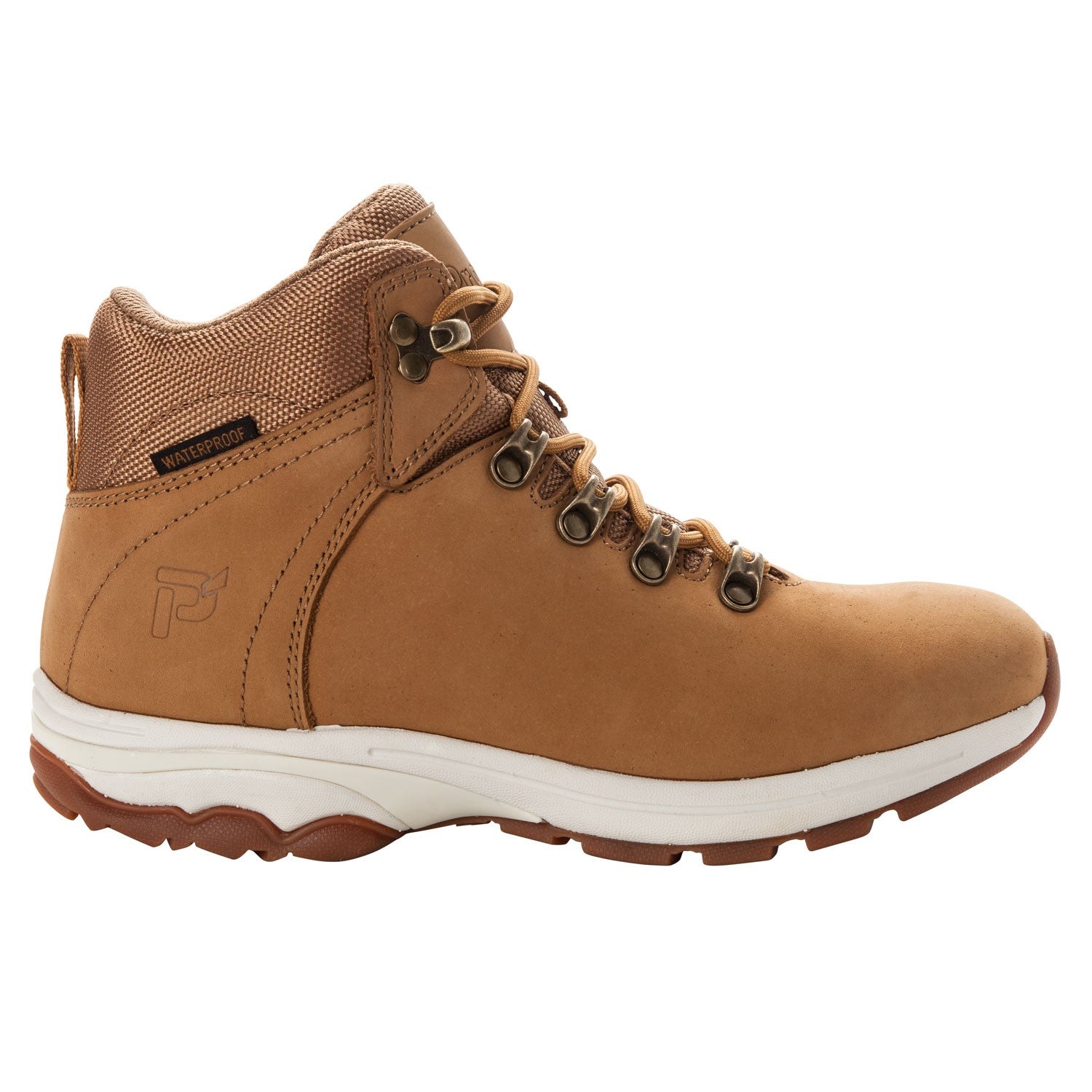Propet Pia Women's Lace Up Boots - Wheat - Outer Side