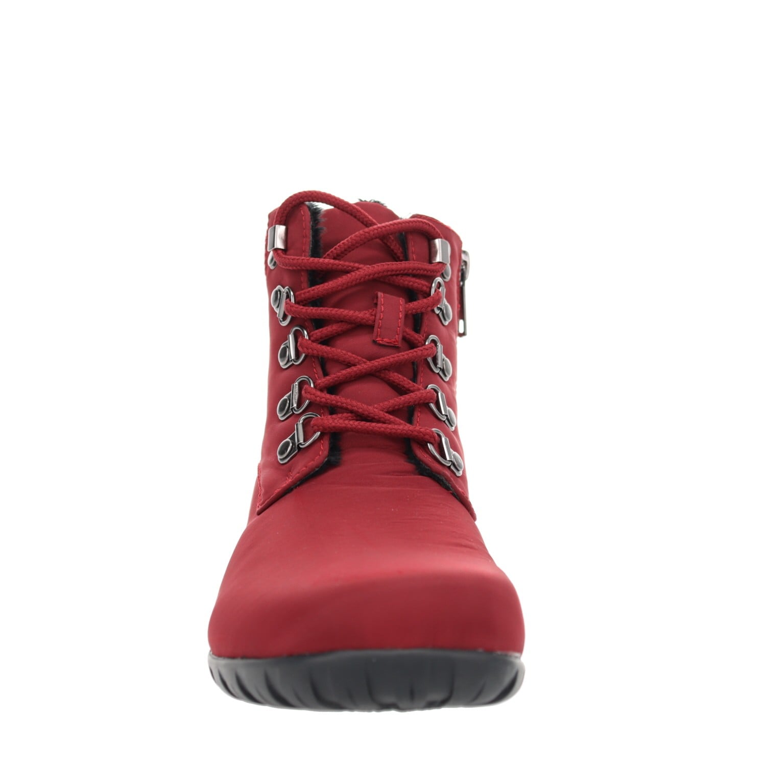 Propet Women's Dani Ankle Lace Water Repellent Boots - Bordo - Front