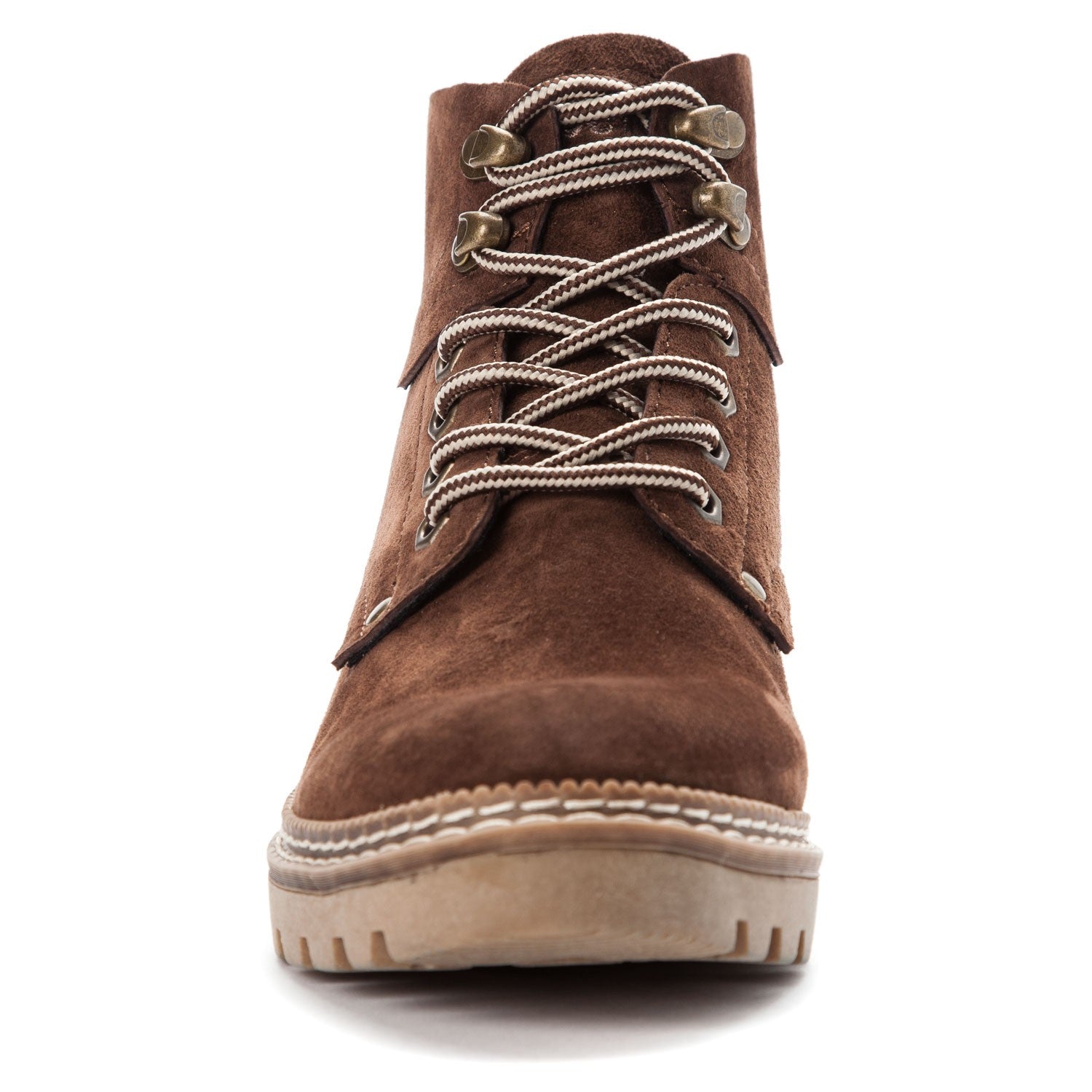 Propet Dakota Women's Lace Up Boots - Brown - Front