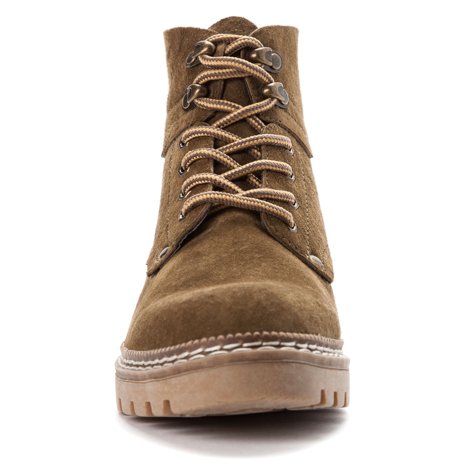 Propet Dakota Women's Lace Up Boots - Olive - Front