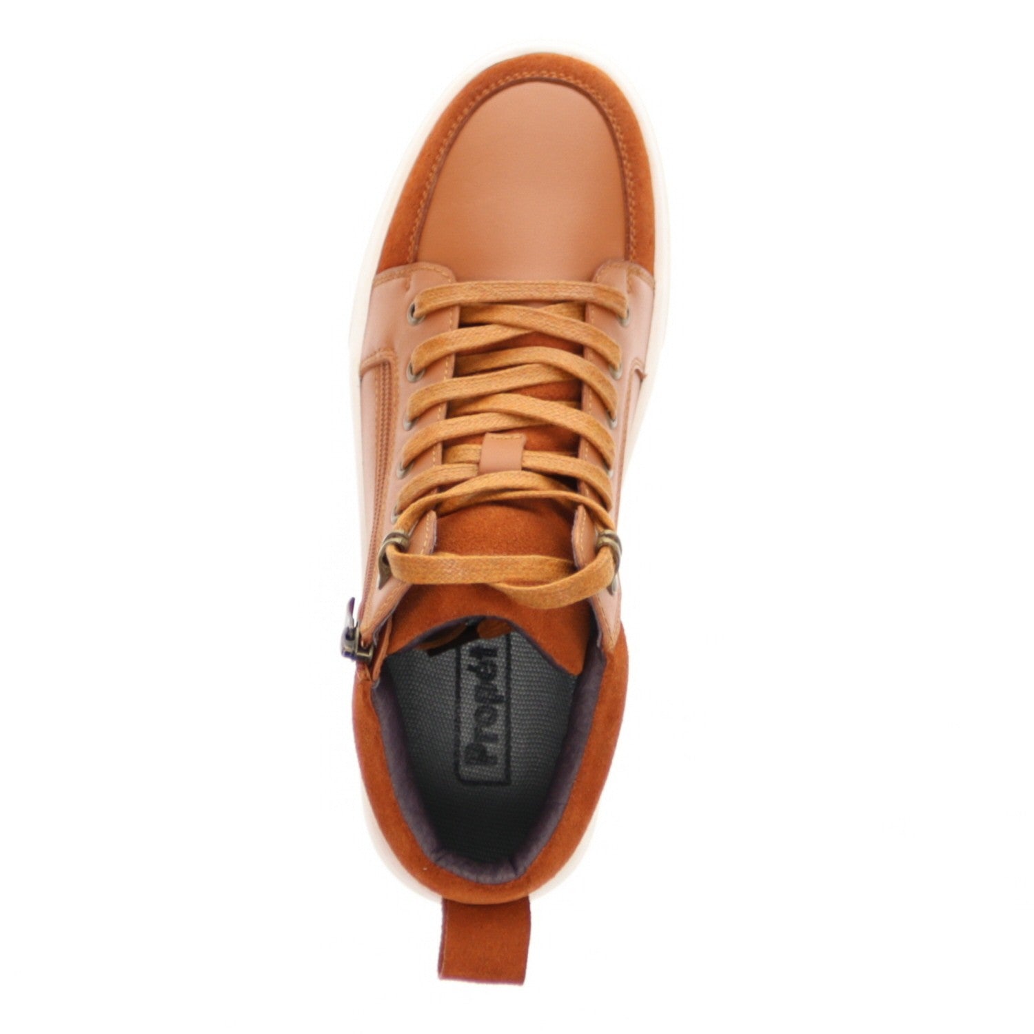 Propet Women's Kasia Hi-Top Sneakers - Tan - Top