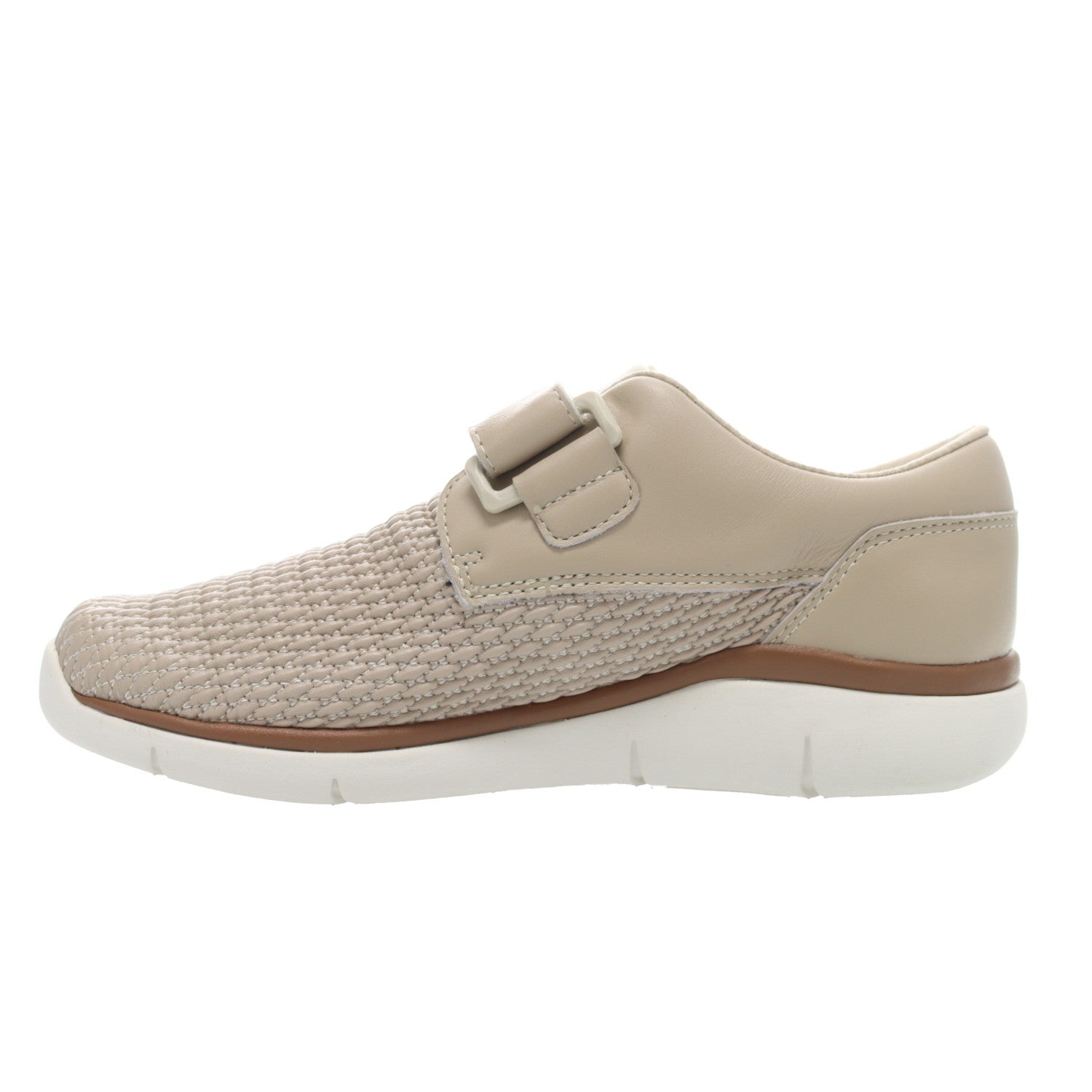 Propet Women's Sylvi Casual Shoes - Bone - Instep Side