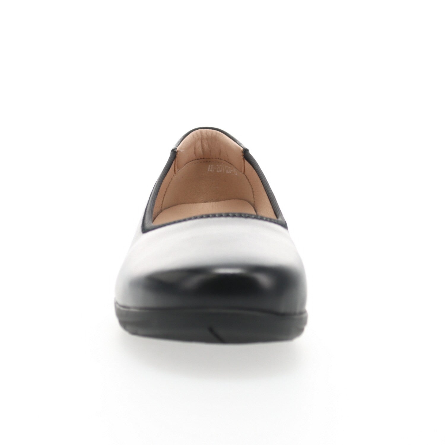 Propet Yara Women's Leather Slip On Flats - Black - Front