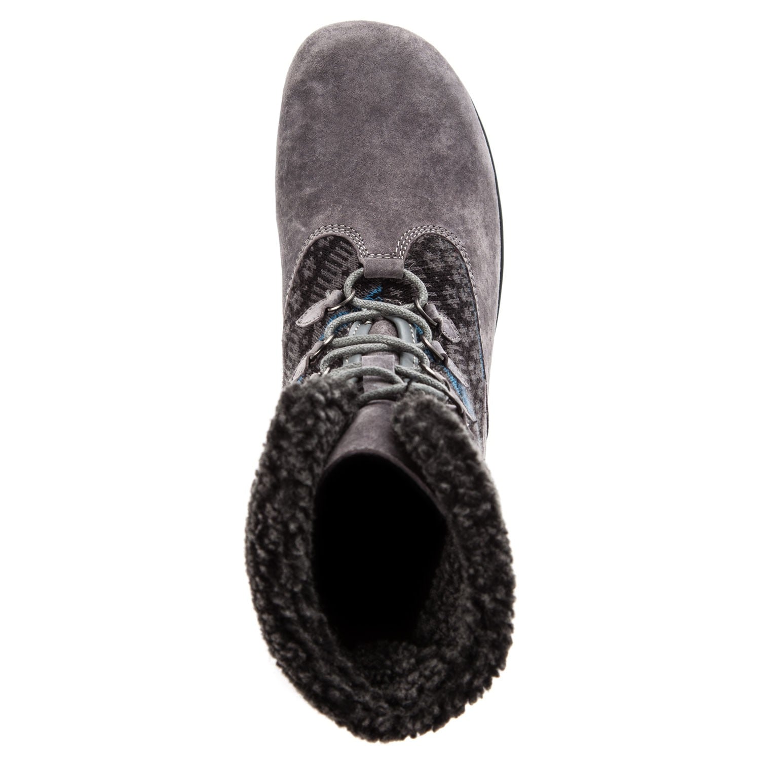 Propet Delaney Alpine Women's Lace Up Boots - Grey - Top