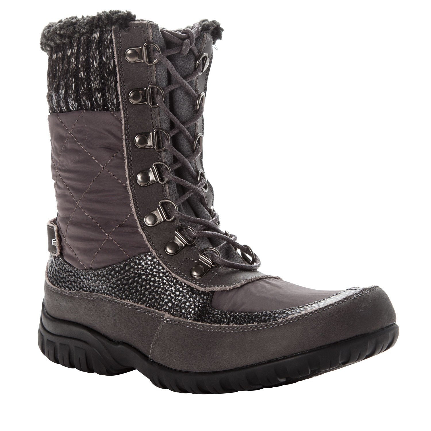 Propet Delaney Frost Women's Lace Up Boots in Grey