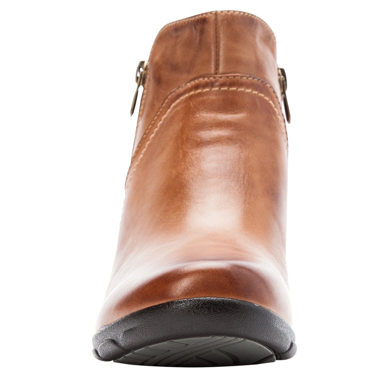 Propet Waverly Women's Side Zip Boots - Tan - Front