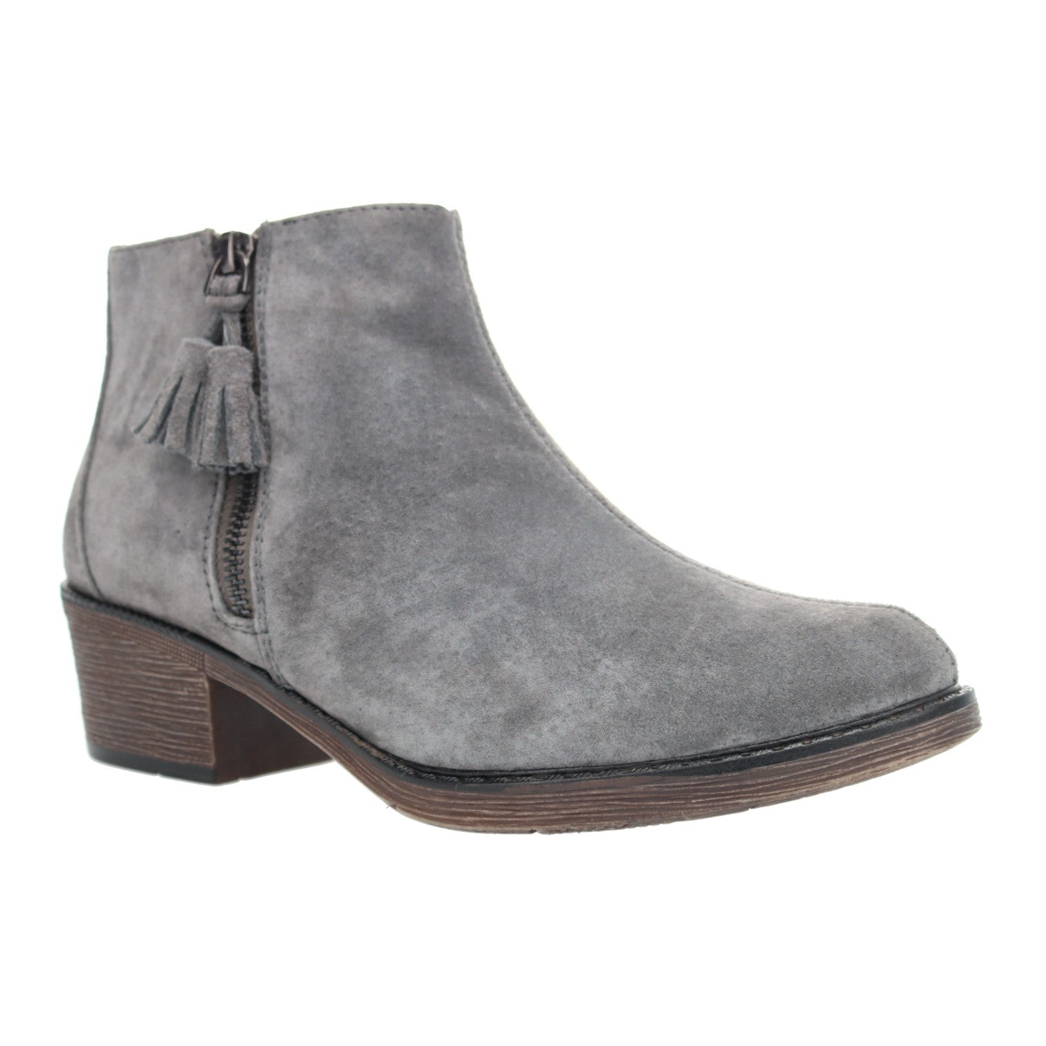 Propet Women's Rebel Ankle Boots in Grey