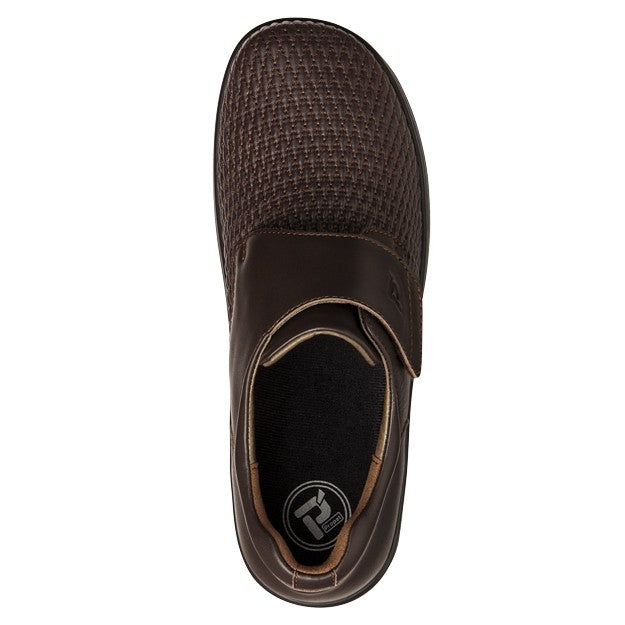 Propet Olivia Women's Hook & Loop Oxfords - Bronco Brown - Top