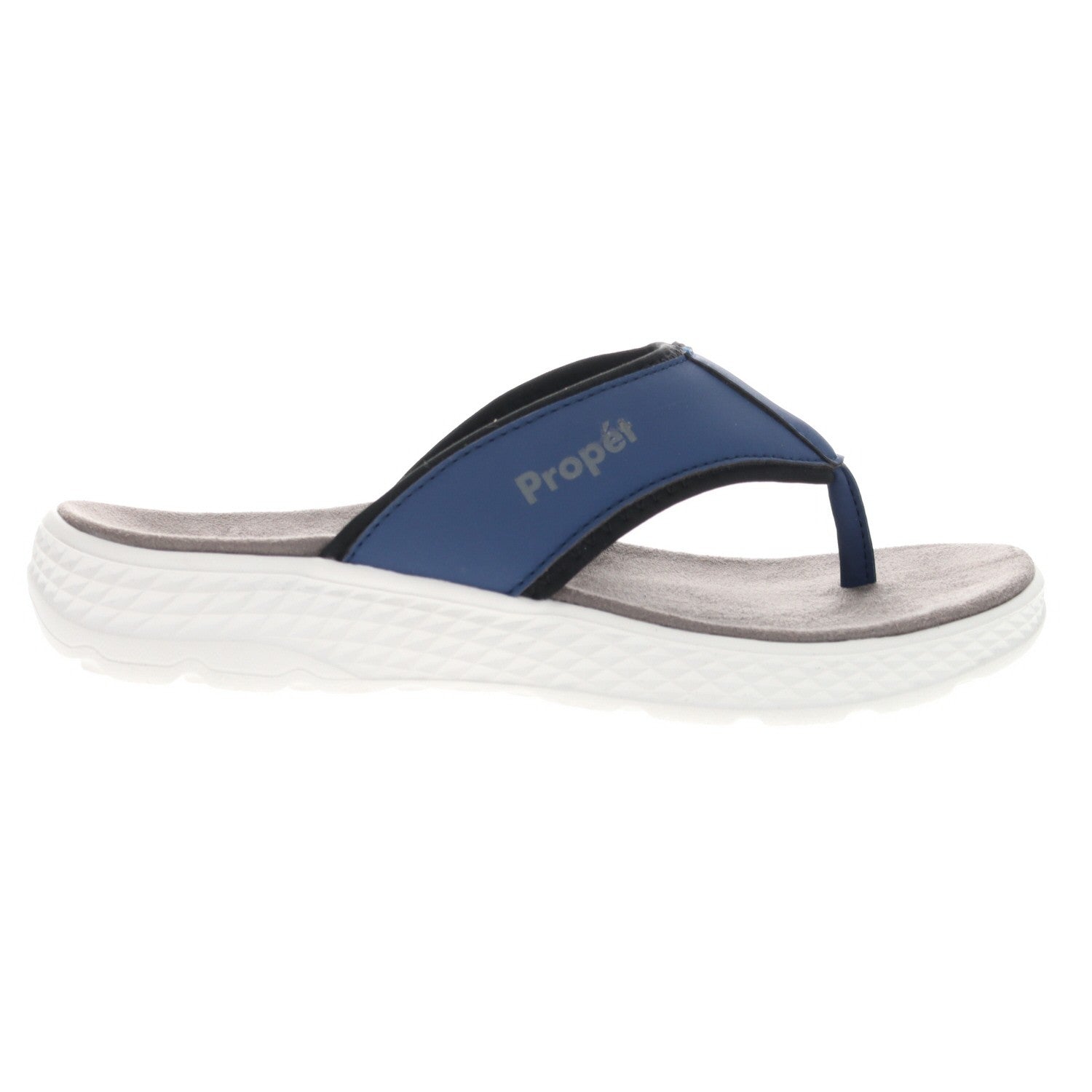 Propet TravelActiv FT Women's Sandals - Navy - Outer Side