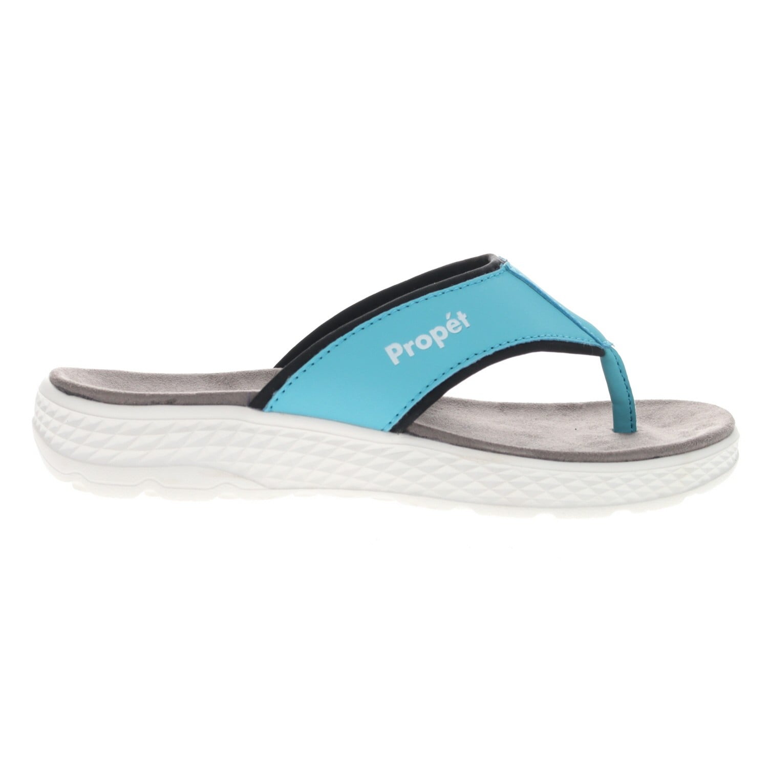 Propet TravelActiv FT Women's Sandals - Teal - Outer Side