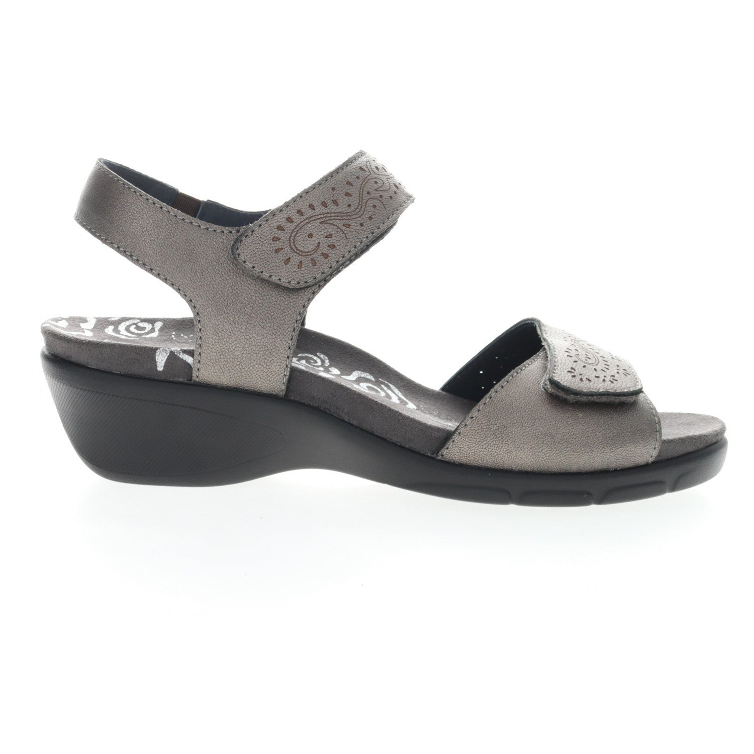 Propet Wanda Women's Sandals - Silver - Outer Side