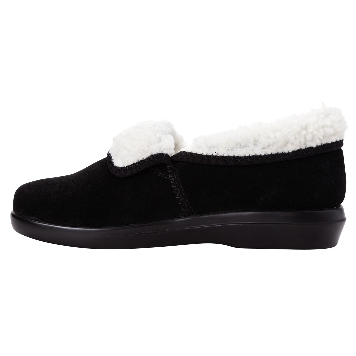 Propet Women's Colbie Slippers - Black - Instep Side