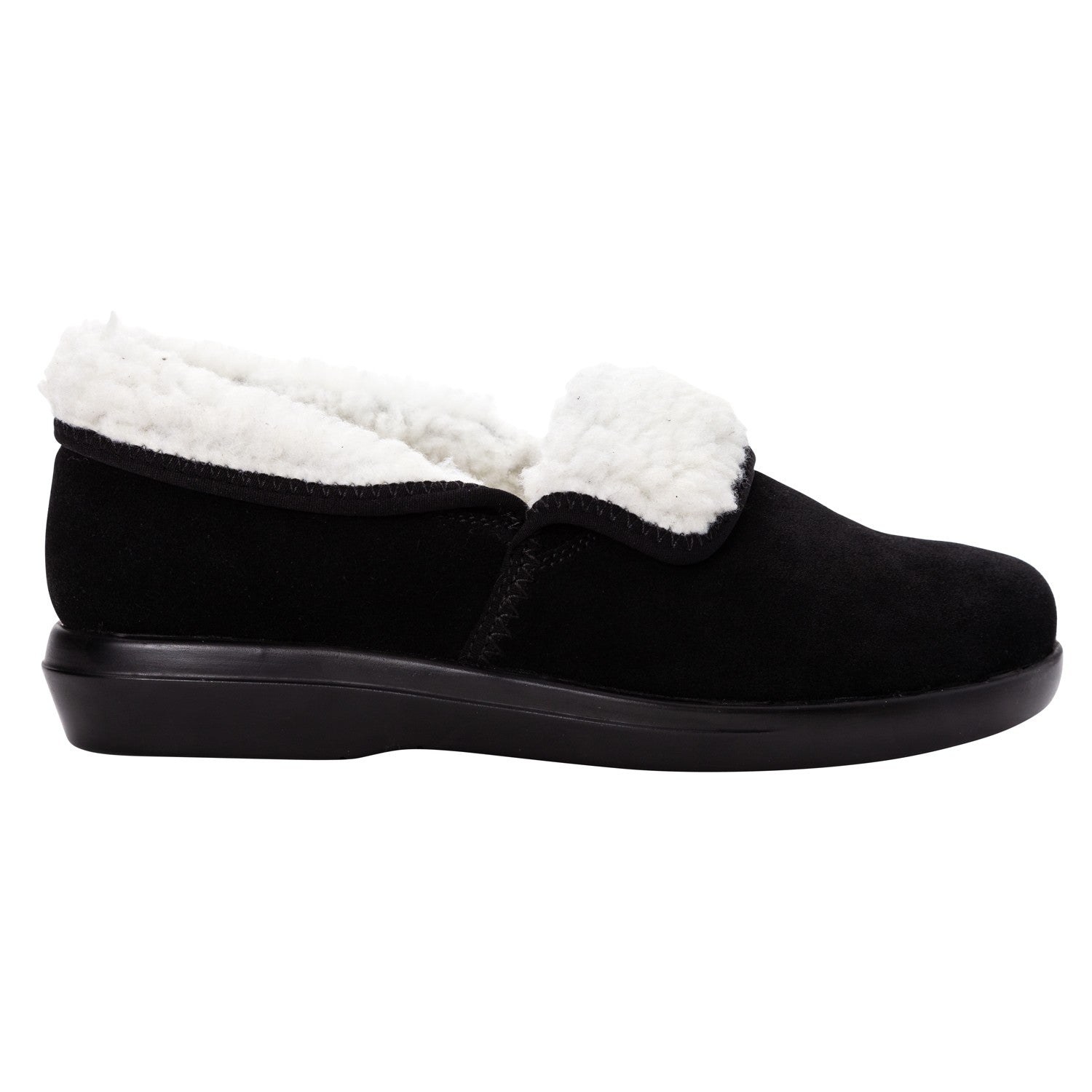 Propet Women's Colbie Slippers - Black - Outer Side