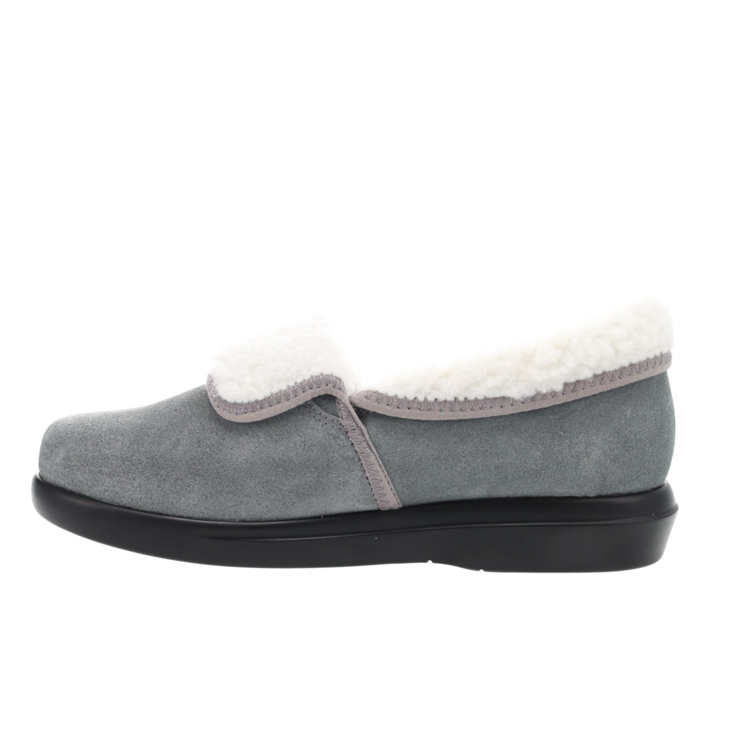 Propet Women's Colbie Slippers - Grey - Instep Side