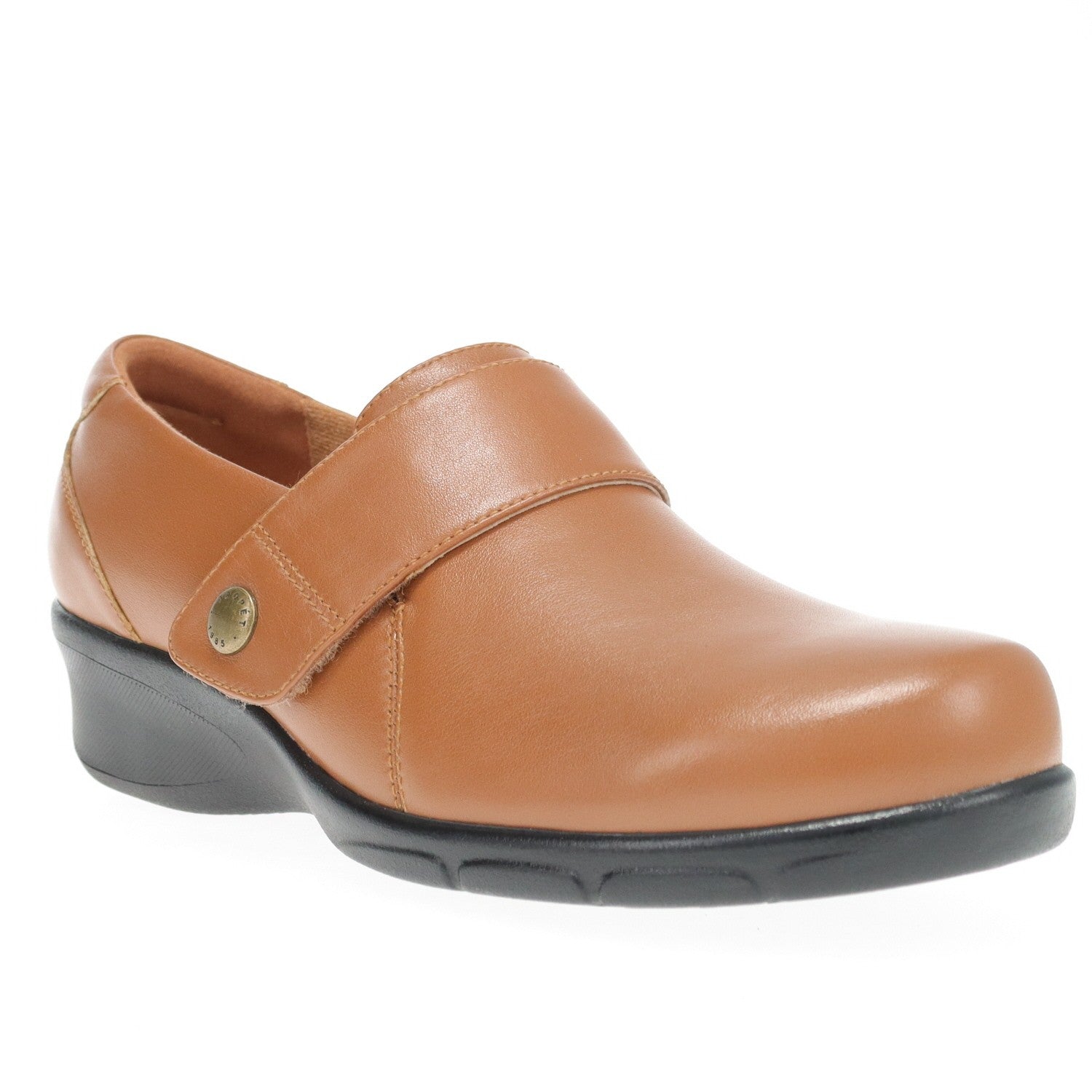 Propet Wallis Women's Comfort Shoe - Caramel - angle main