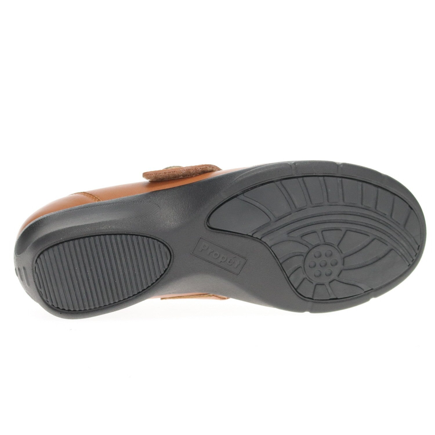 Propet Wallis Women's Comfort Shoe - Caramel - bottom view