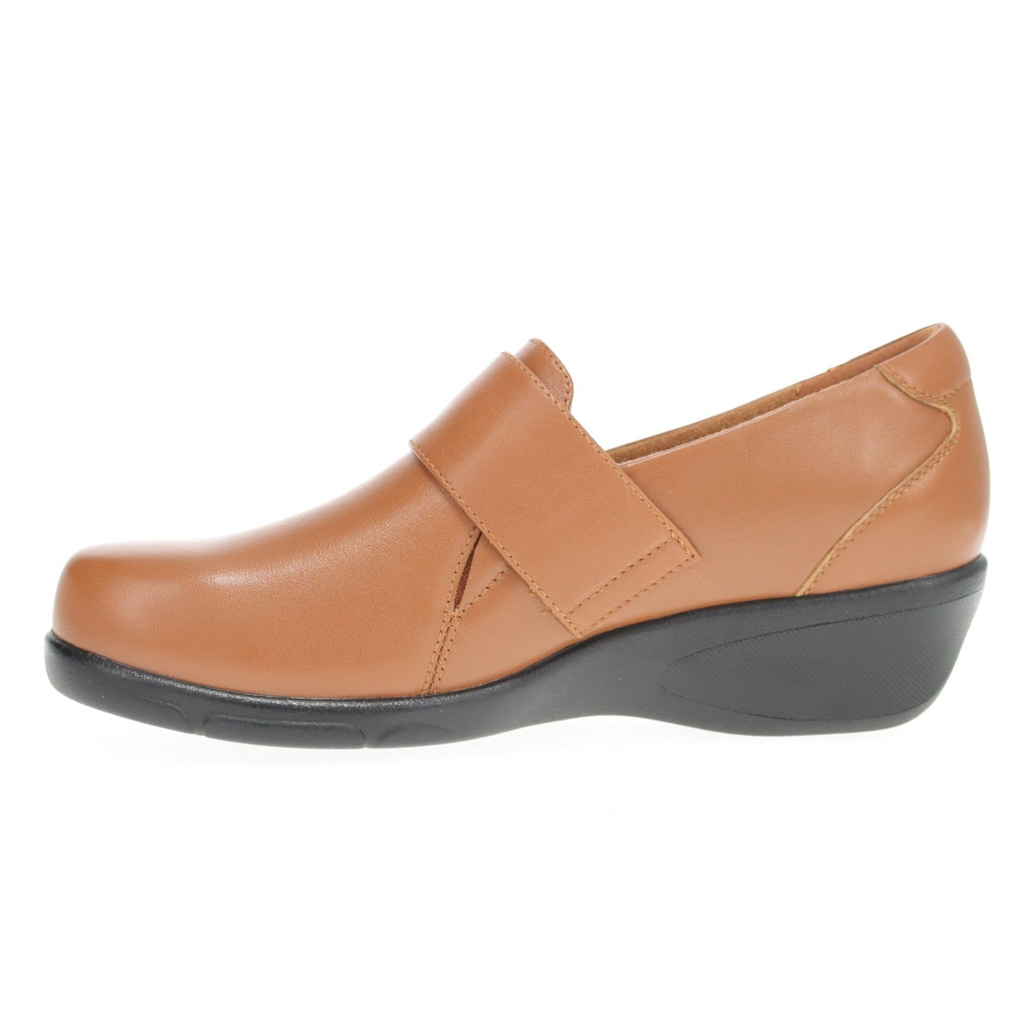 Propet Wallis Women's Comfort Shoe - Caramel - inside view