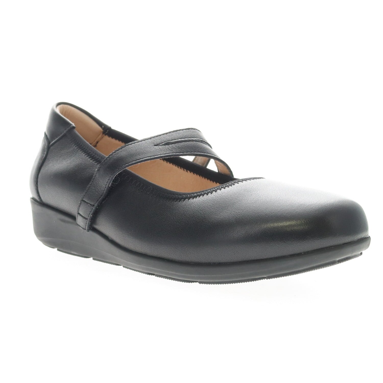 Propet Yara Mary Jane Women's Ballet Flat in Black