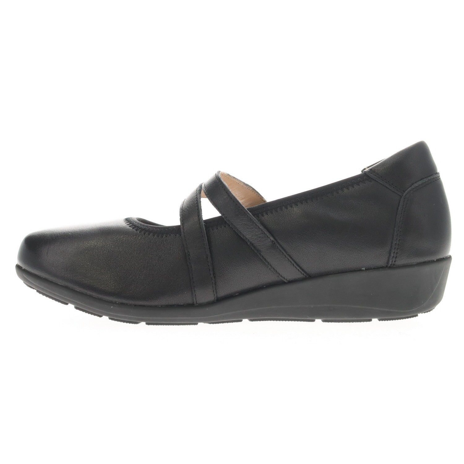 Propet Yara Mary Jane - Women's Ballet Flat - Black - inside view