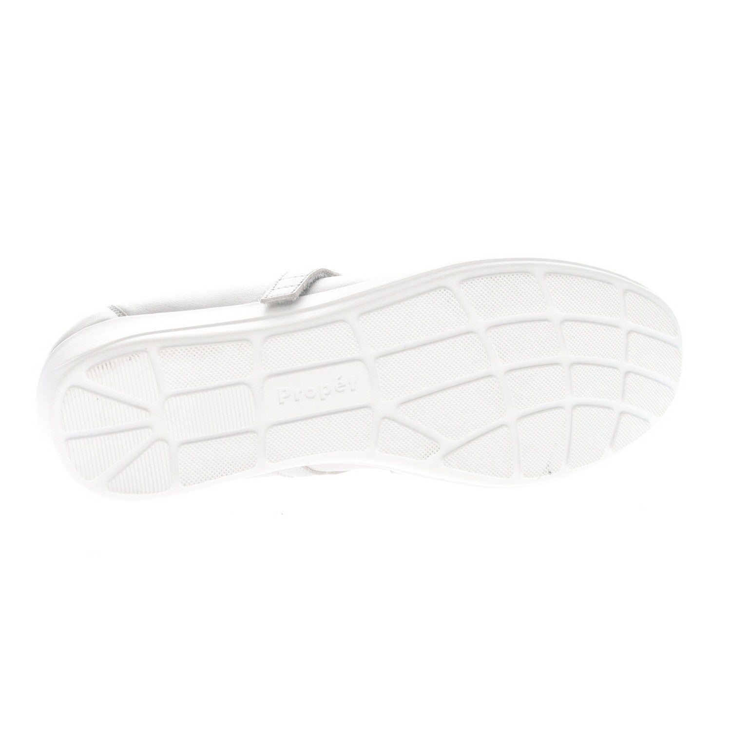 Propet Yara Mary Jane - Women's Ballet Flat - Light Gray - bottom view