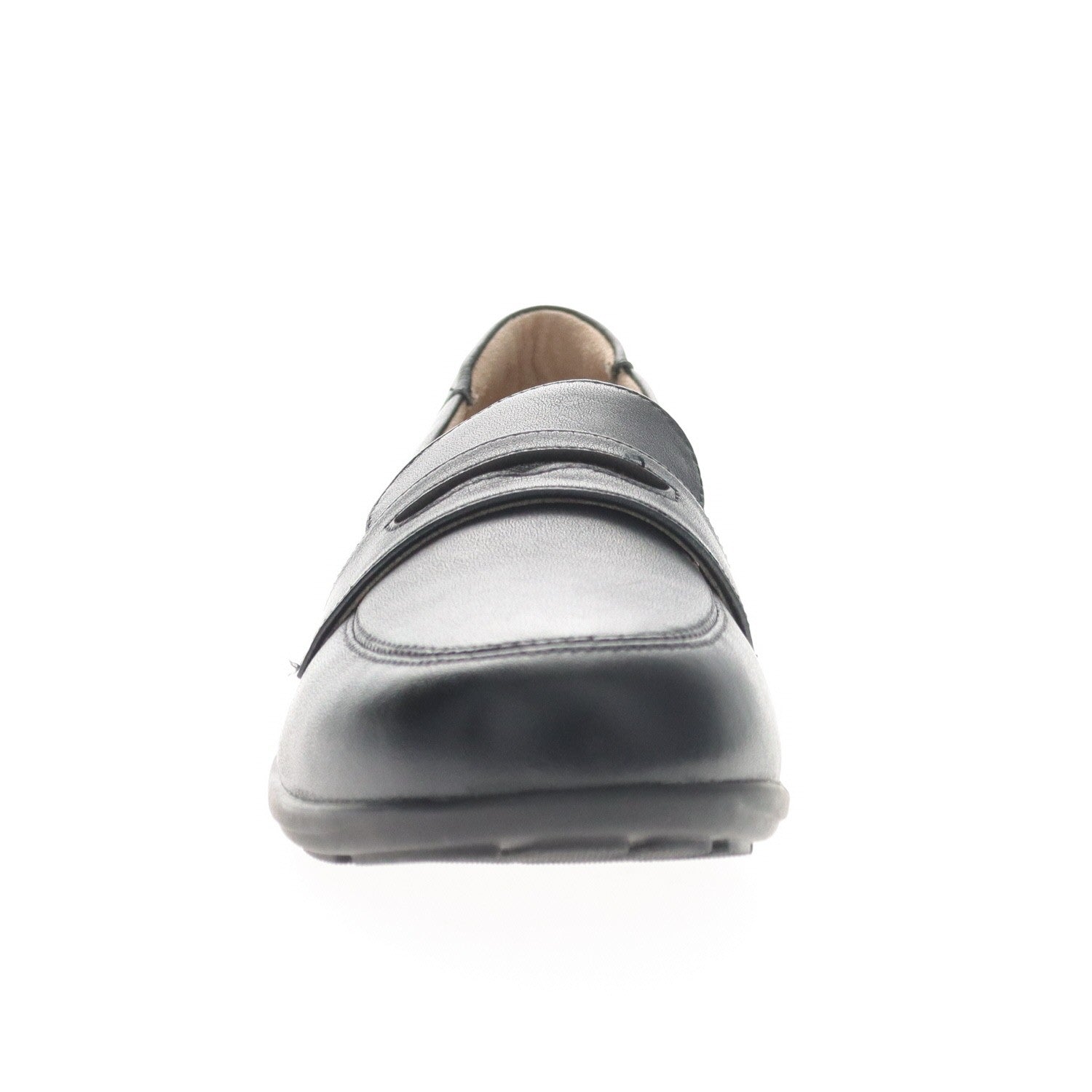 Propet Yetta Women's Wedge Heel Shoe - Black - front view