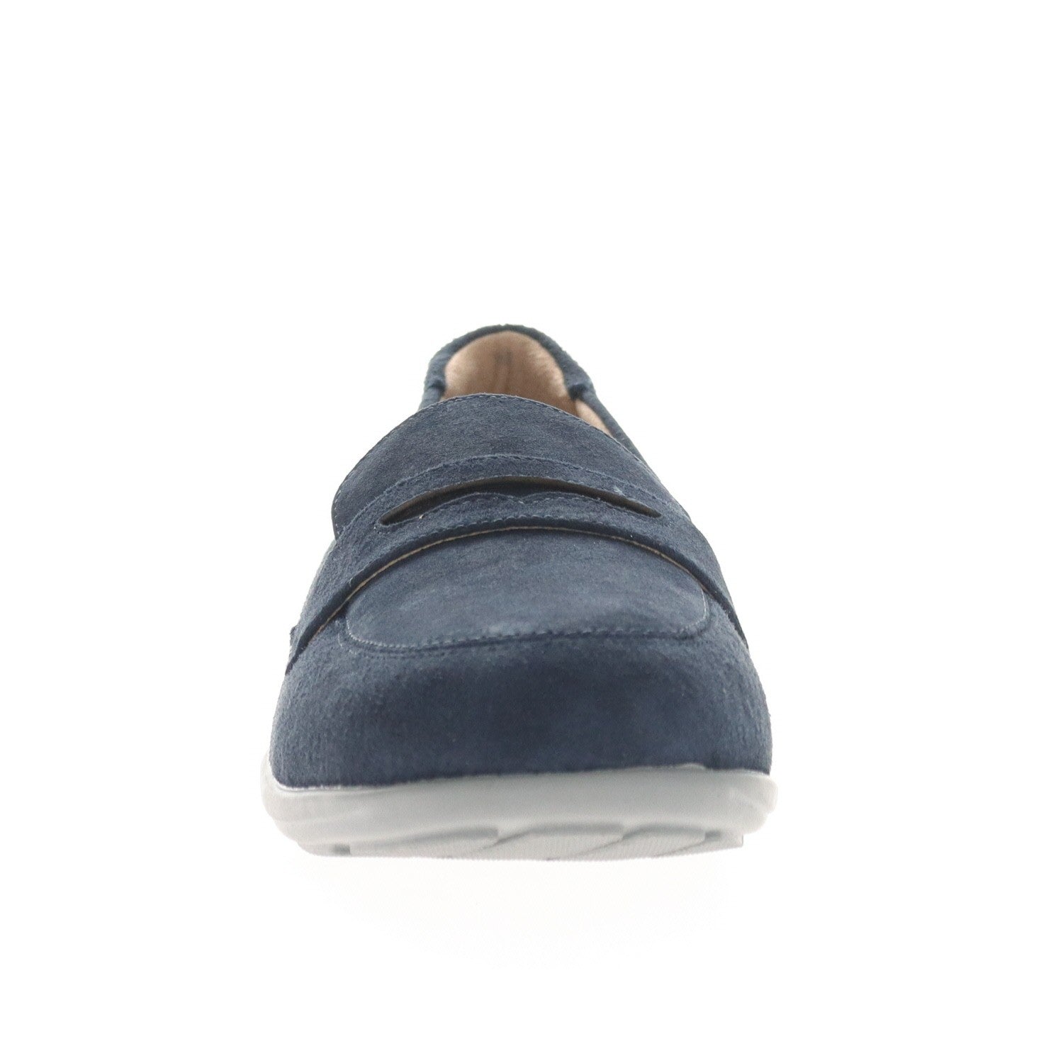 Propet Yetta Women's Wedge Heel Shoe - Navy - front view