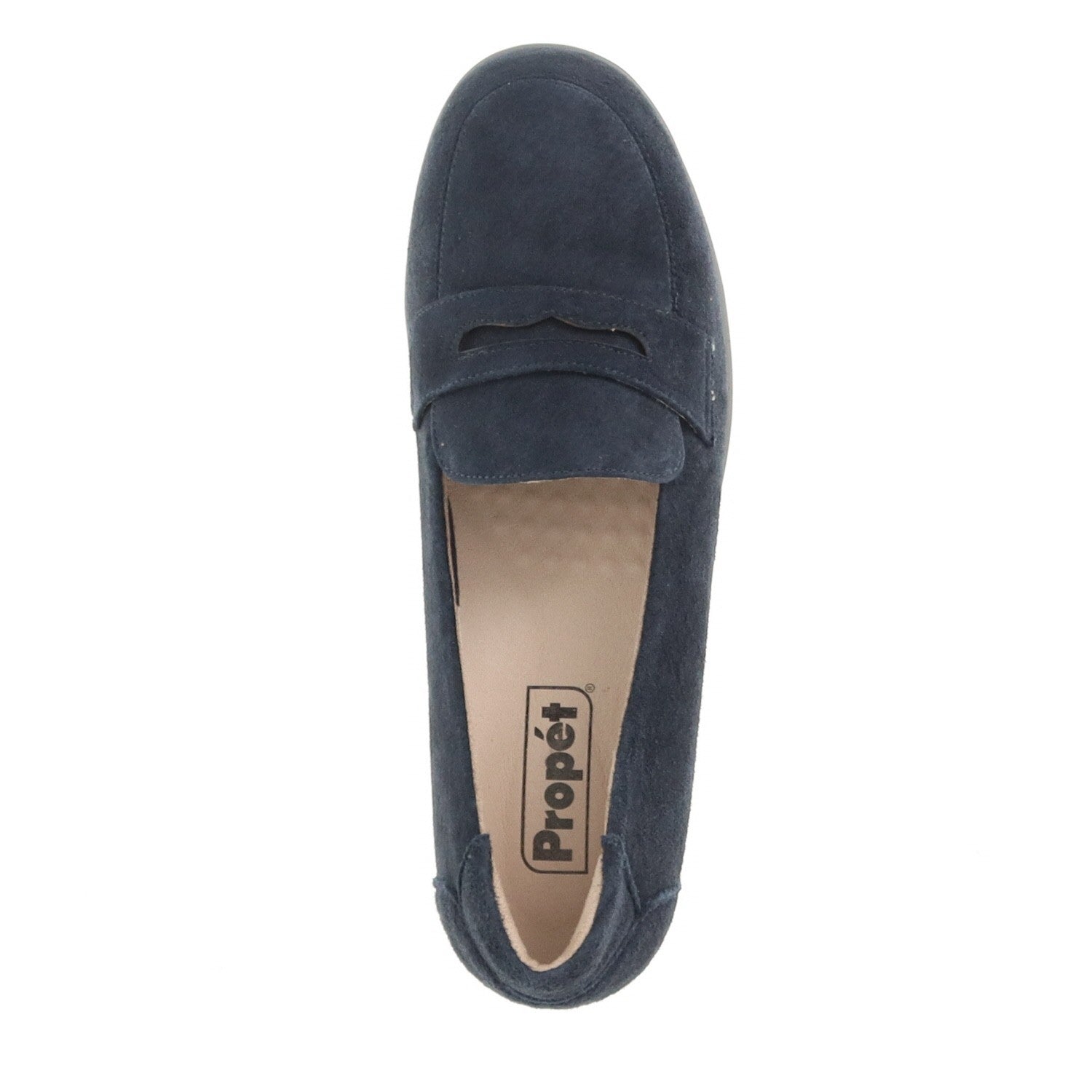 Propet Yetta Women's Wedge Heel Shoe - Navy - top view