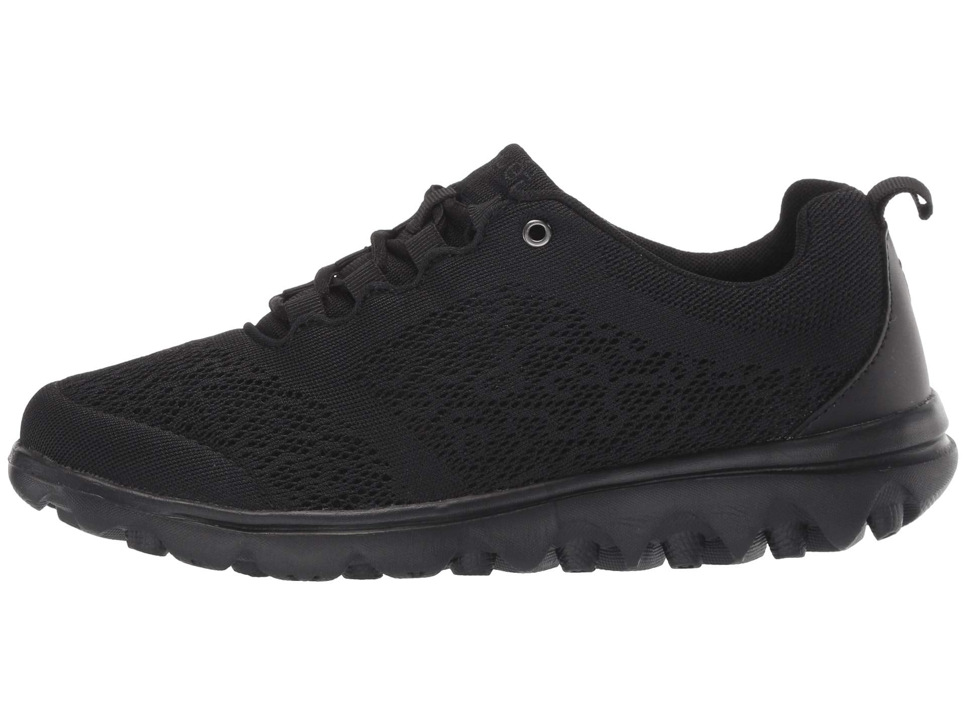 Propet TravelActiv - Women's Flexible Travel Comfort Shoe - All-Black side