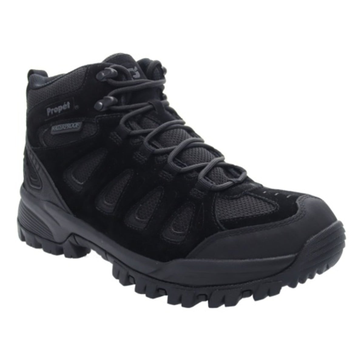 Propet Ridge Walker - Men's Orthopedic Waterproof Boot - All Black - View 1