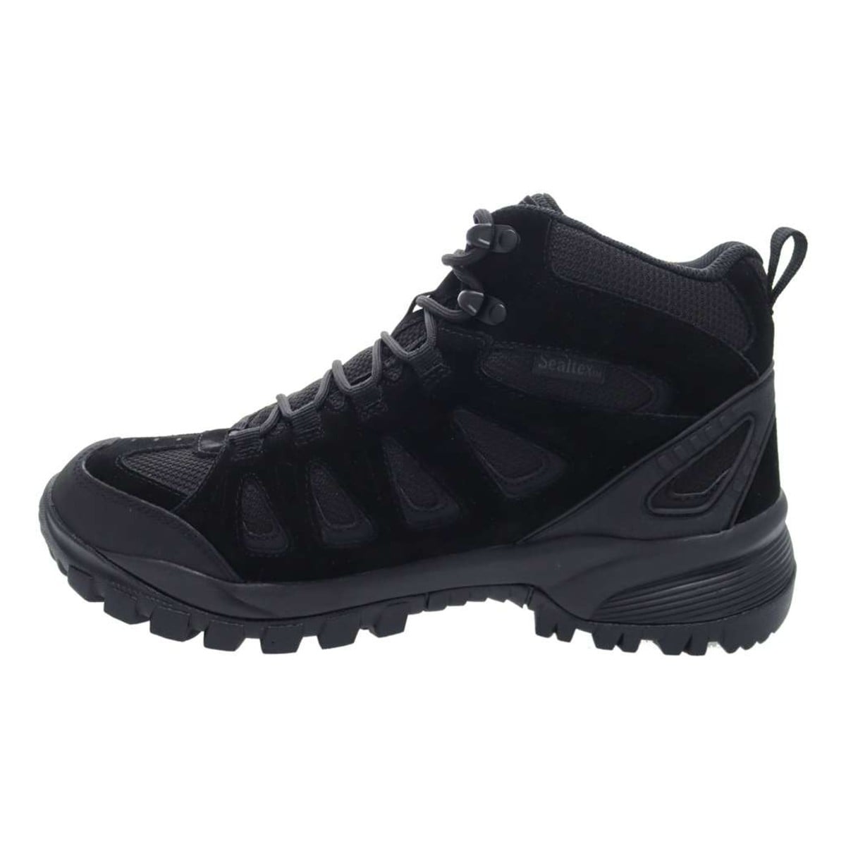 Propet Ridge Walker - Men's Orthopedic Waterproof Boot - All Black - View 3