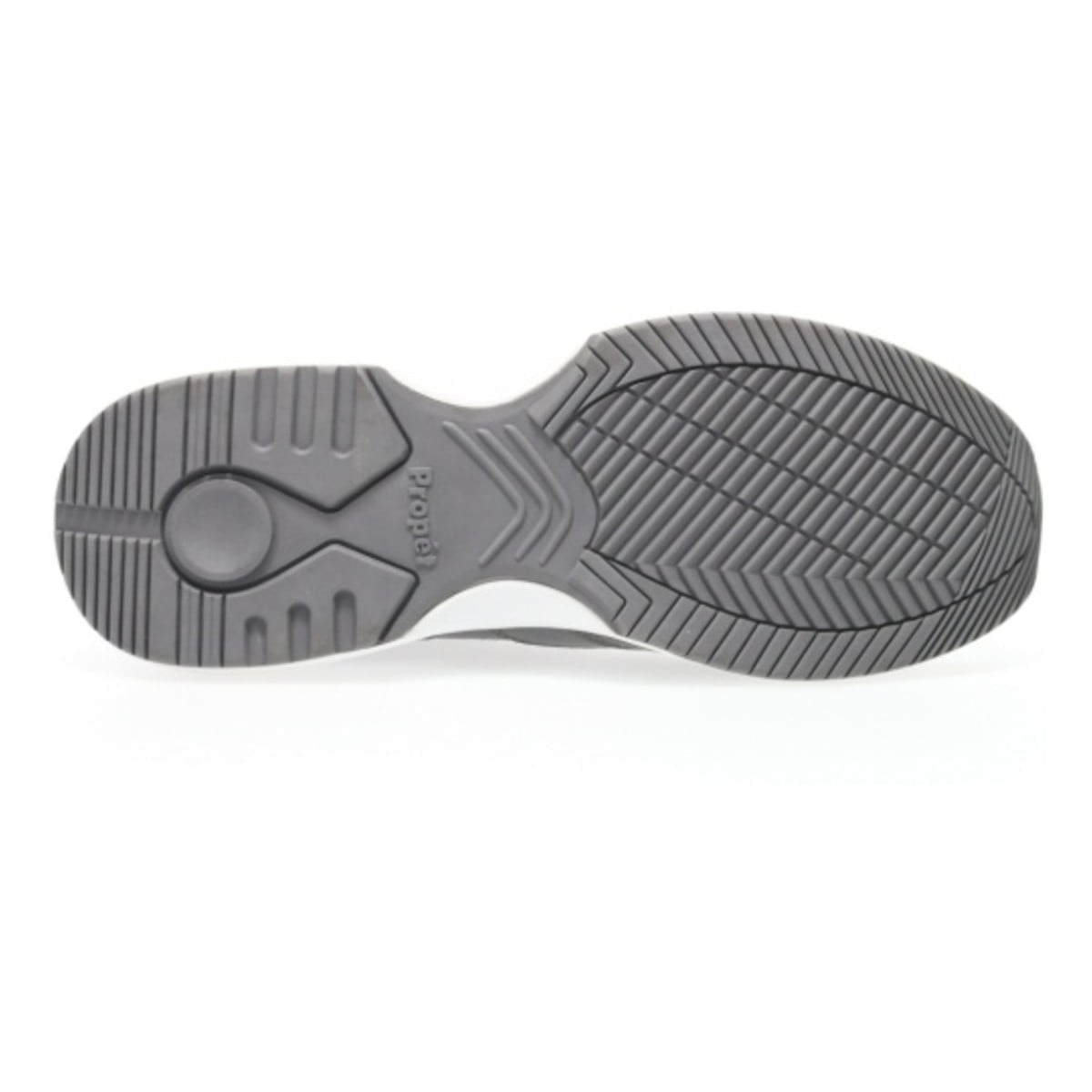 Propet Life Walker Strap - Men's Orthopedic Walking Shoes - Dark Grey - View 3