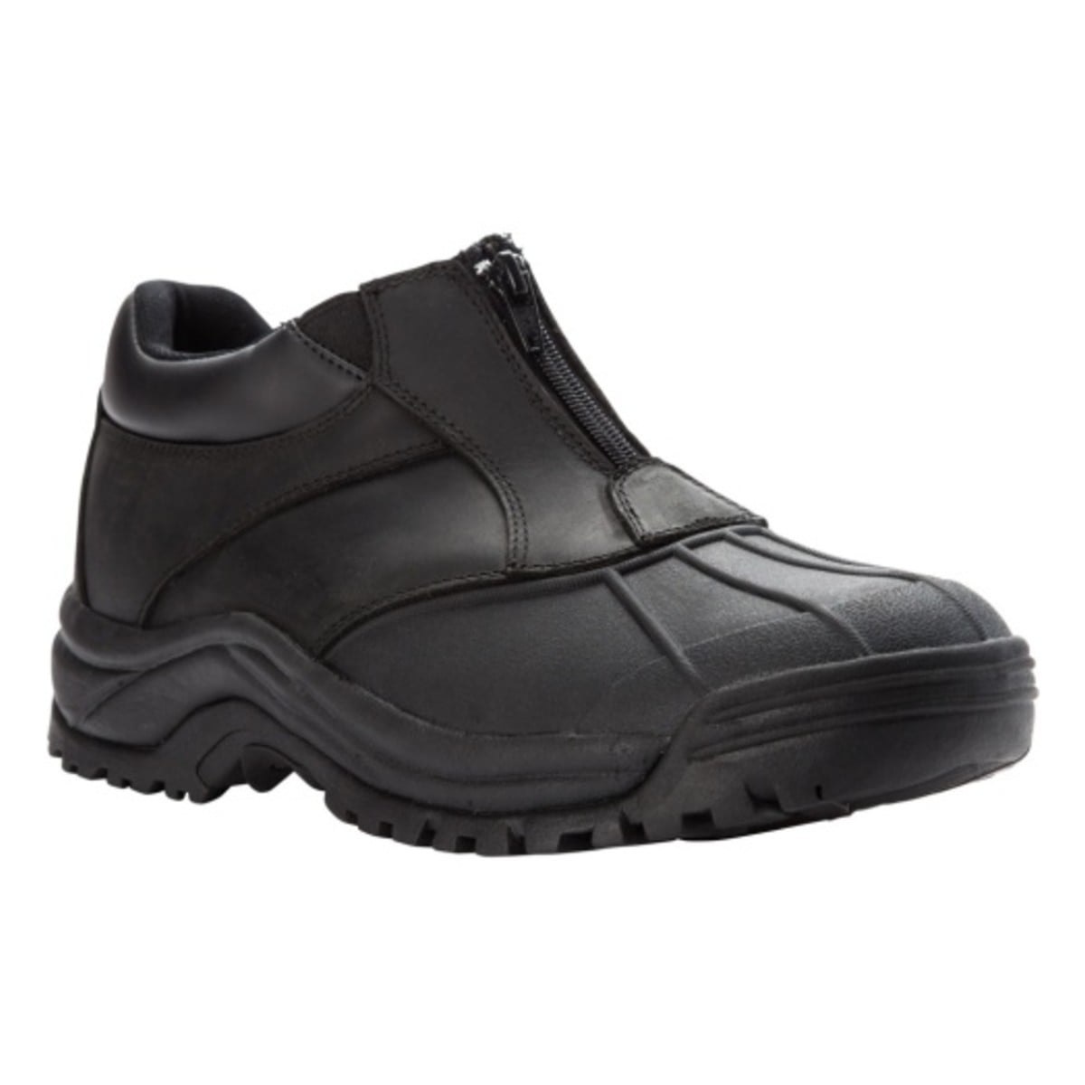 Propet Blizzard Ankle Zip - Boots - Men's - All Black - View 2
