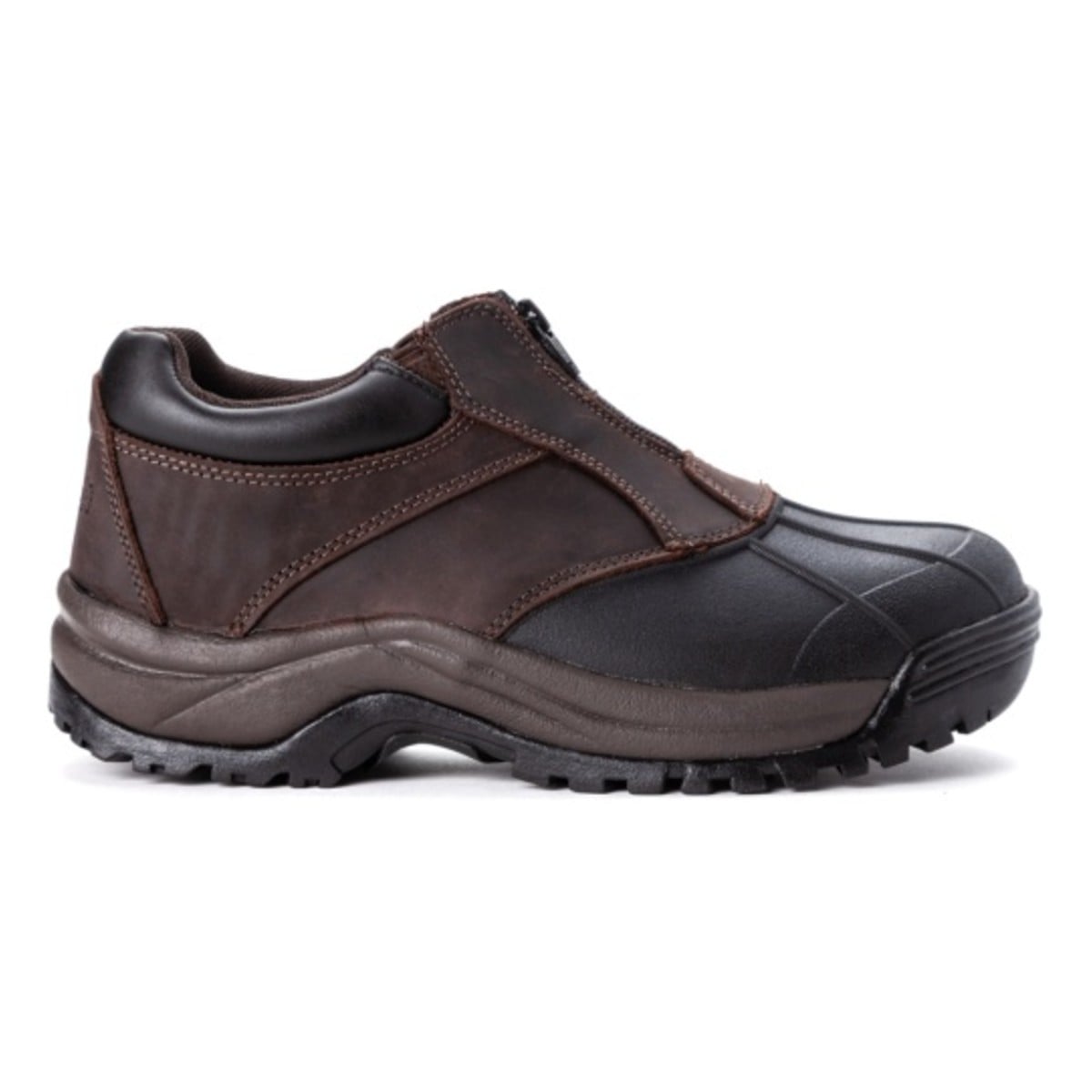 Propet Blizzard Ankle Zip - Boots - Men's - Brown/Black - View 6