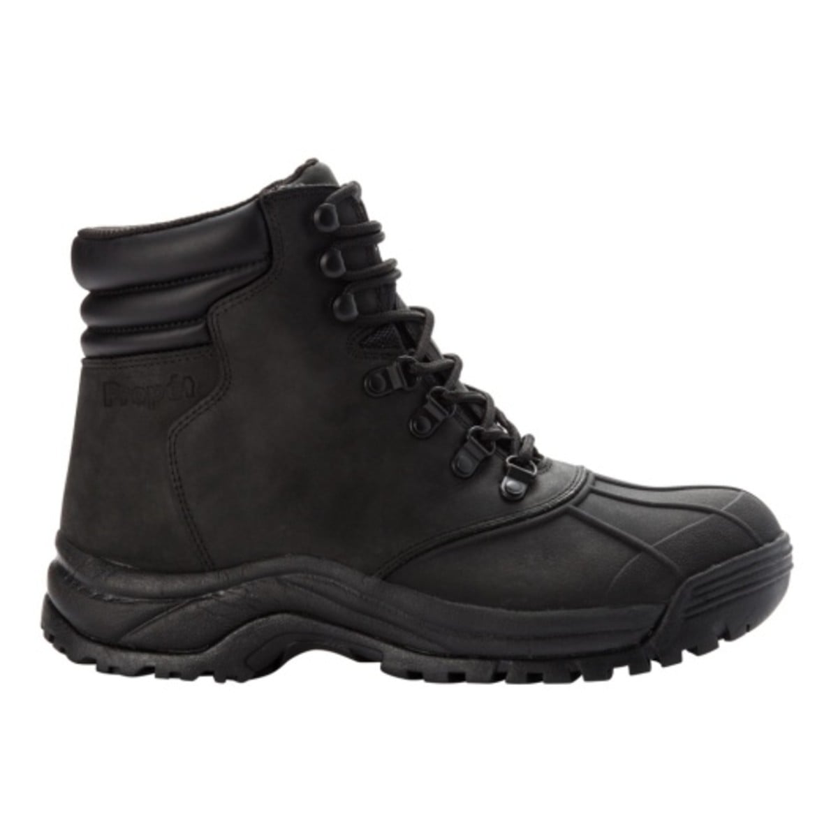 Propet Blizzard Mid Lace - Boots - Men's - All Black - View 3