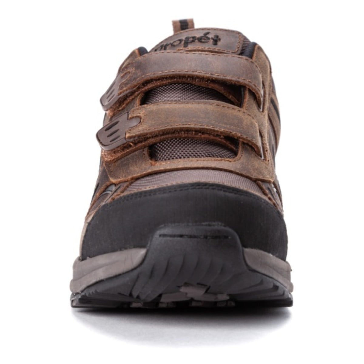 Propet Connelly Strap - Men's Orthopedic Walking Shoe - Brown - View 1