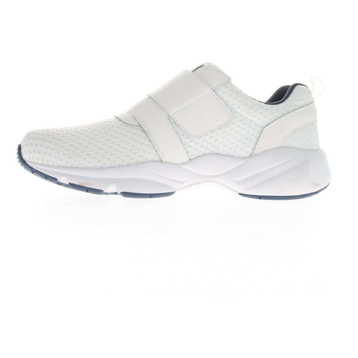 Propet Stability X Strap Men's Walking Shoe - White/navy - View 5