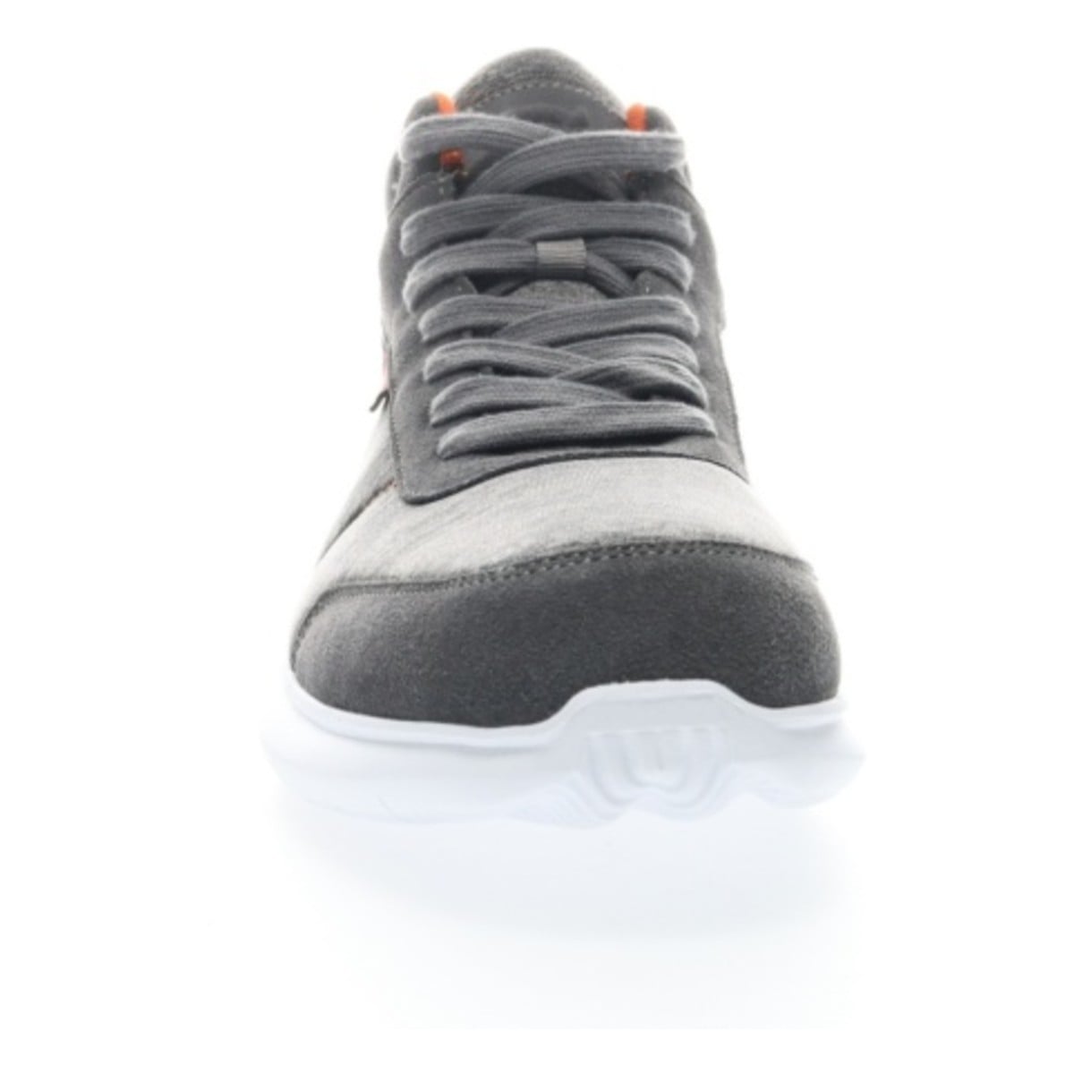 Propet Viator Hi Men's Lace Up Comfort Sneakers - Grey/Orange - View 5