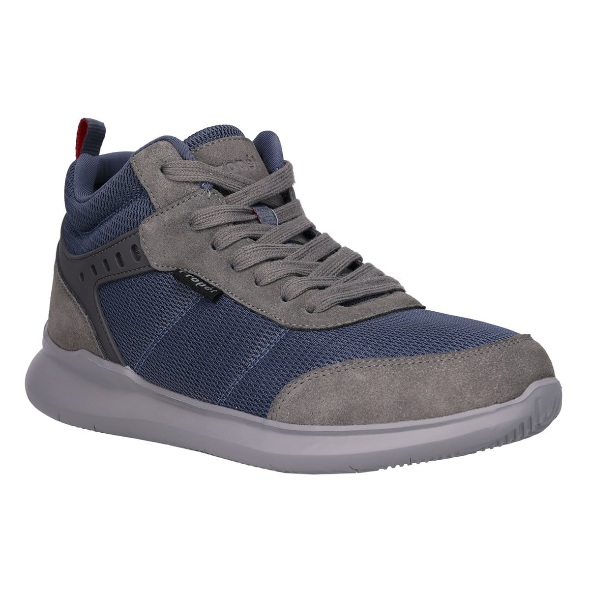 Propet Viator Hi Men's Sneakers - Grey/Denim - View 3