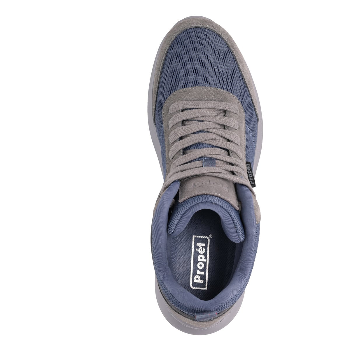 Propet Viator Hi Men's Sneakers - Grey/Denim - View 8