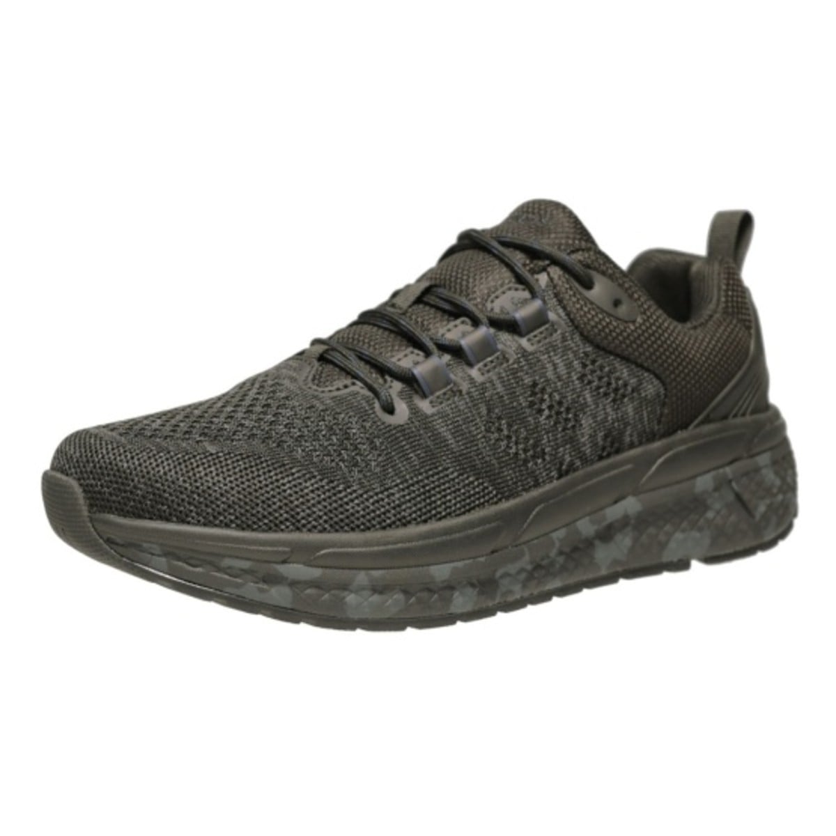 Propet Ultra 267 Men's Athletic Comfort Shoe - Black/Marled - View 3
