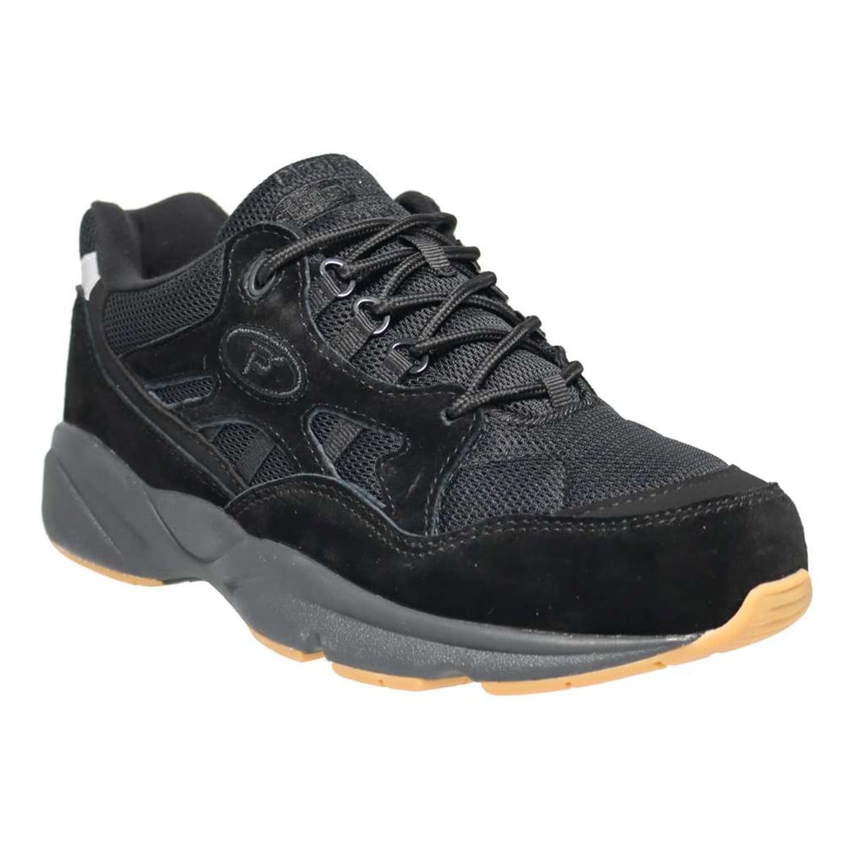 Propet Stability Fusion Men's Walking Shoes - Black - View 2