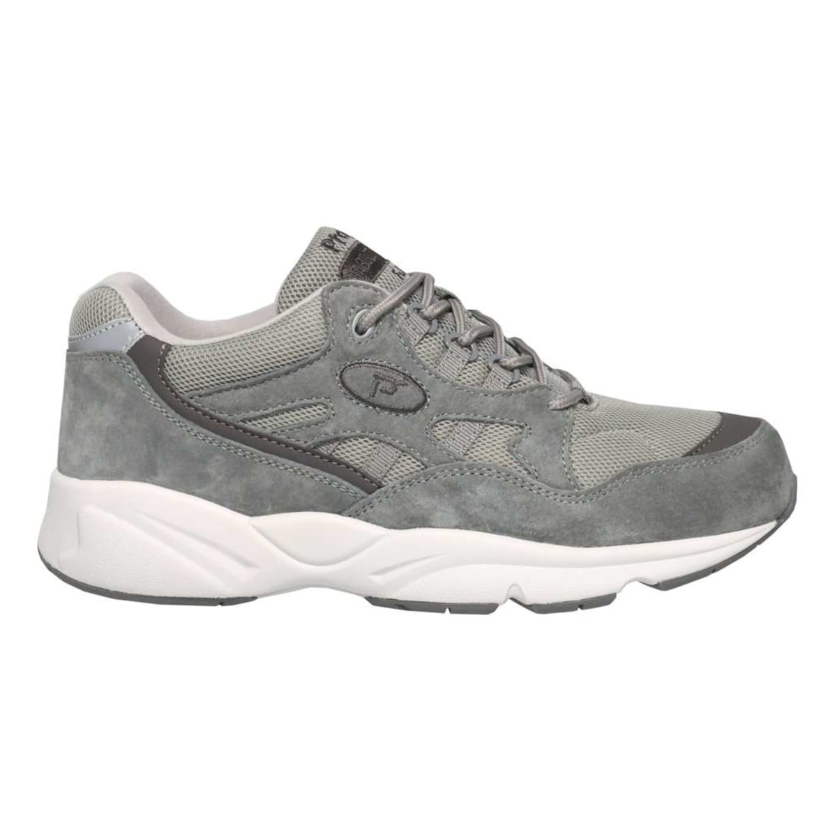 Propet Stability Fusion Men's Walking Shoes - Grey - View 1