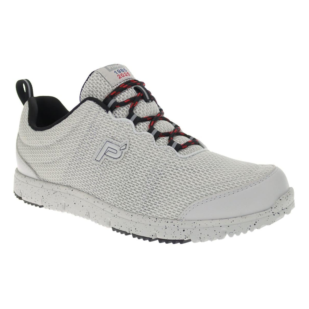 Propet TravelWalker Lace Men's Sneakers - Eurythmic Grey - View 2