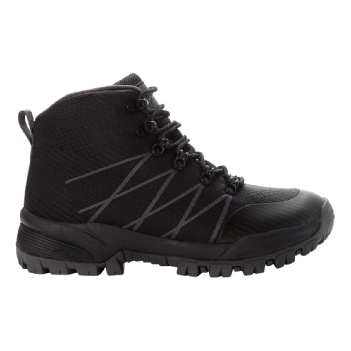 Propet Traverse Men's Lace Up Boots - Black/Dk Grey - View 3