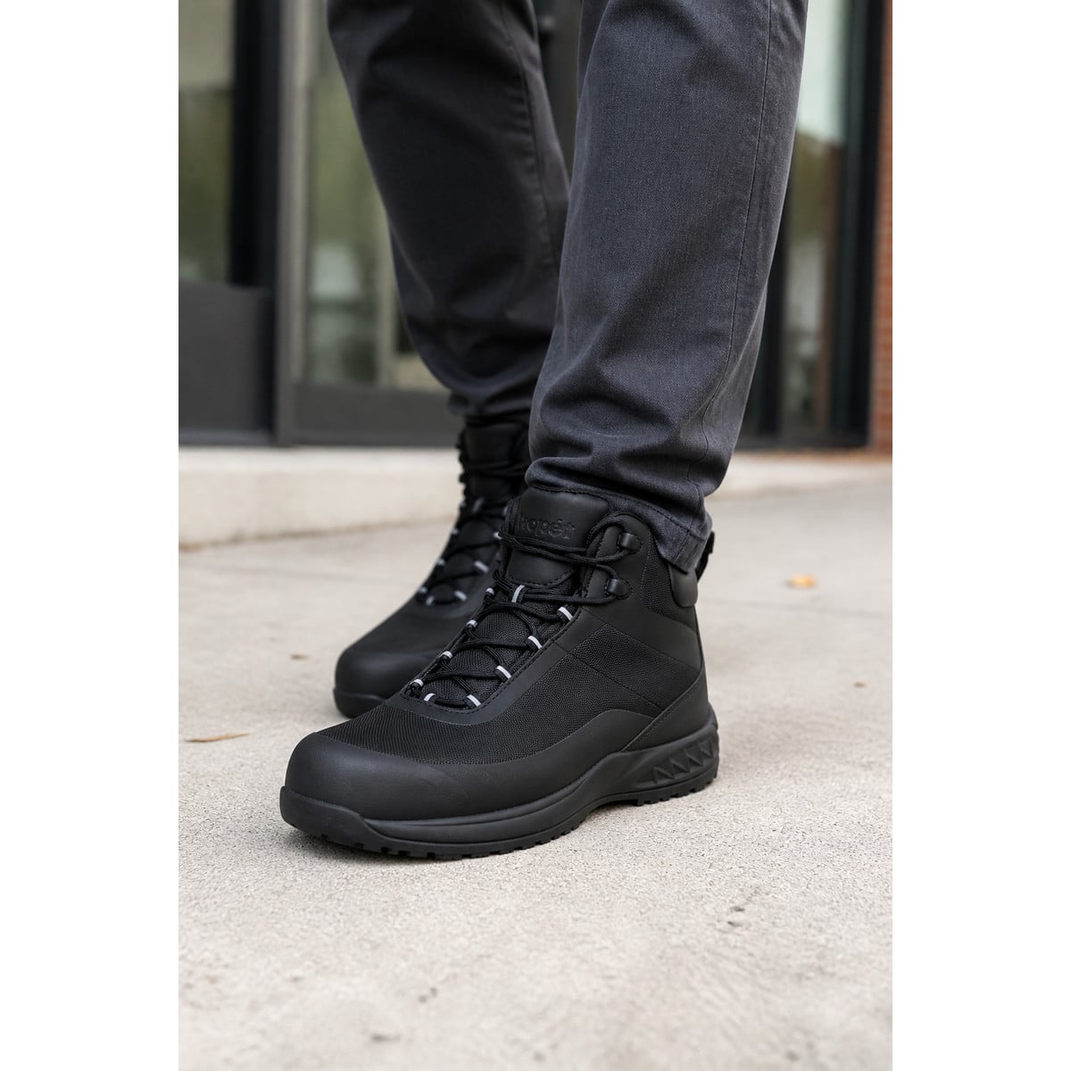 Propet Spero Men's Boots - All Black - Lifestyle