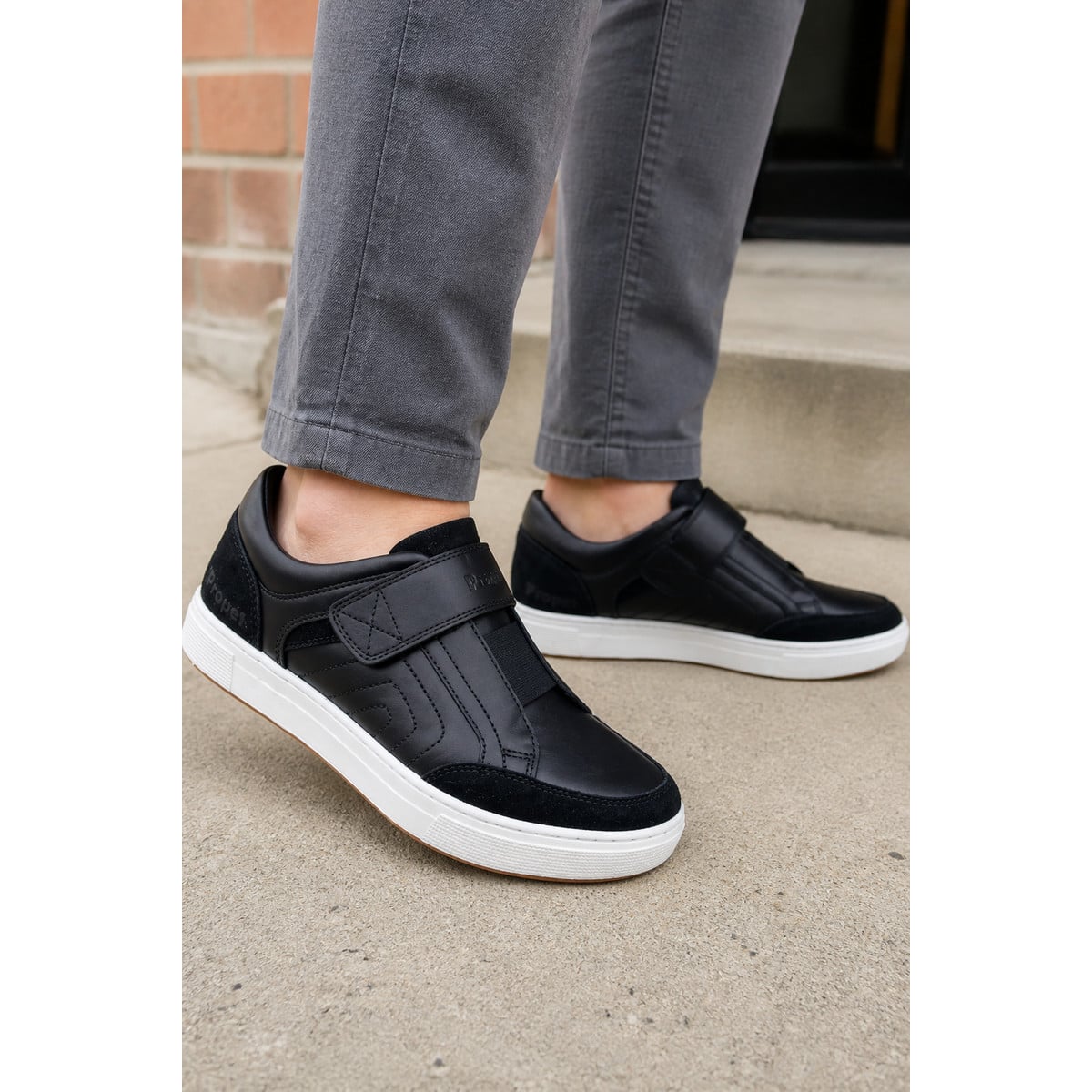 Propet Kade Men's Sneakers - Black - Lifestyle