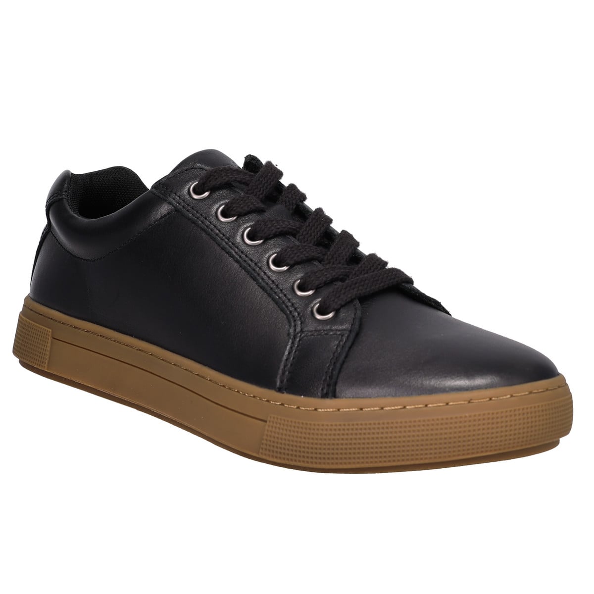 Propet Koda Men's Platform Sneaker - Black/Gum - View 2